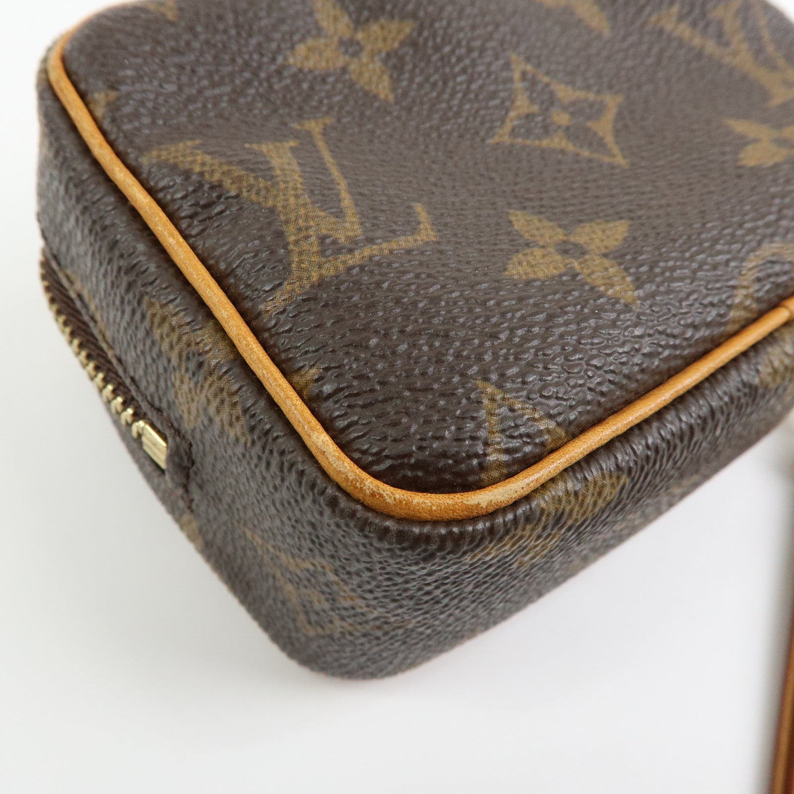 Louis Vuitton Monogram Trousses Wapity Mini Pouch Brown M58030
