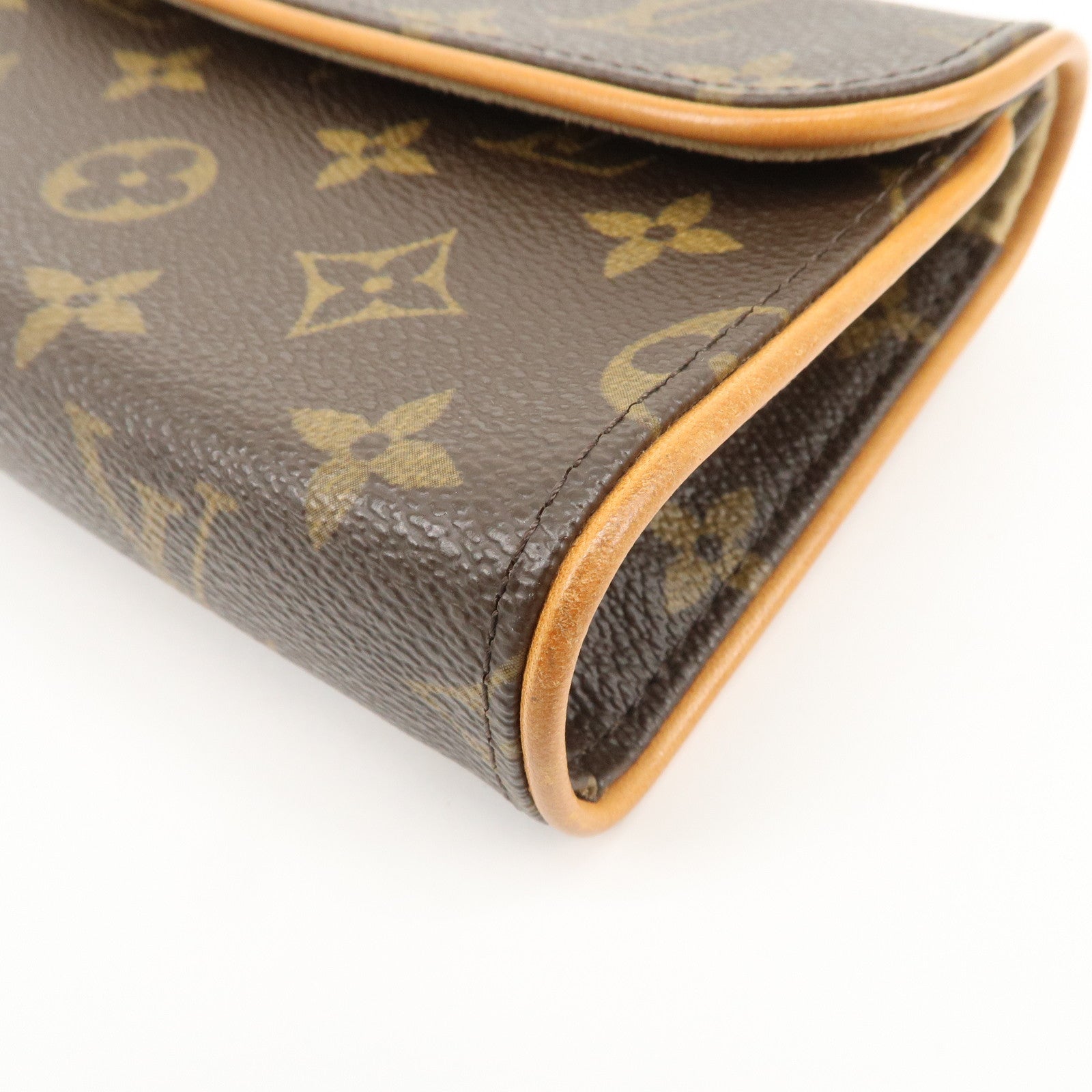 Louis Vuitton Monogram Pochette Florentine Waist Bag Belt M51855 Used