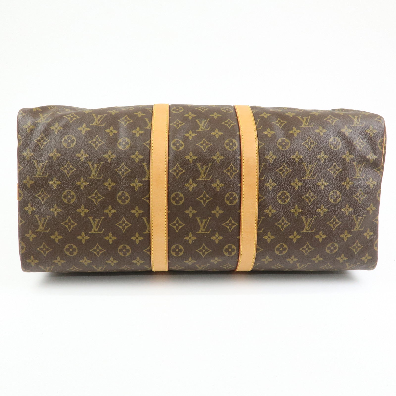 Louis Vuitton Monogram Keep All Bandouliere 55 Boston Bag M41414
