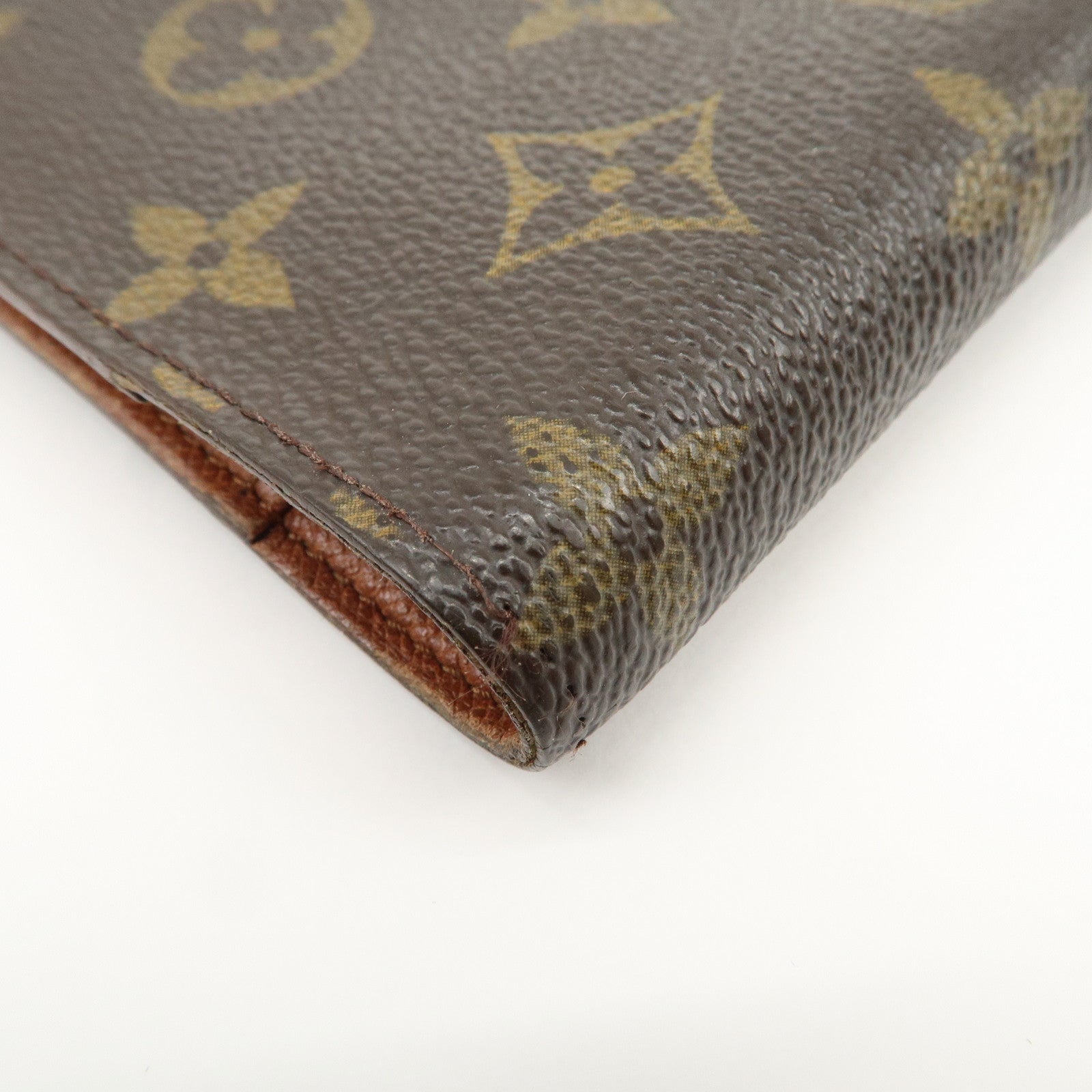 Louis Vuitton Monogram Agenda PM Planner Cover Brown R20005