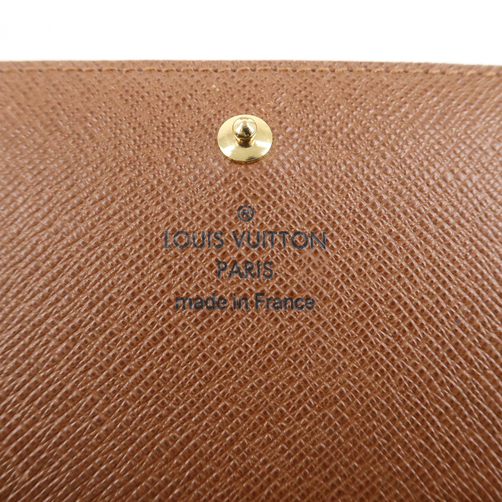 Louis Vuitton Monogram Portefeuille Tresor Wallet M61736 Used