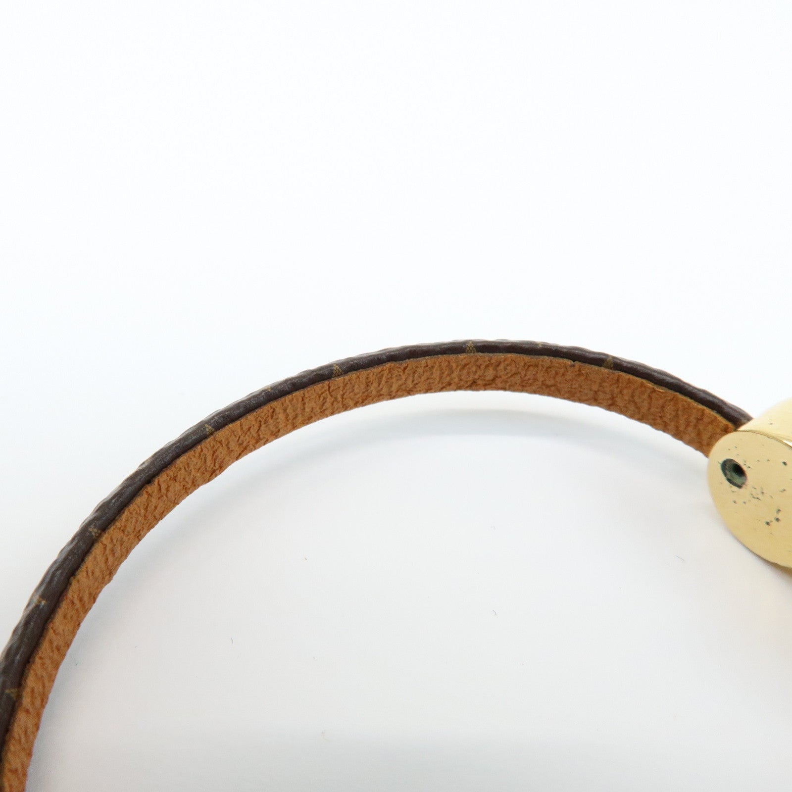 Louis Vuitton Monogram Historic Mini Bracelet Size 17 M6407F