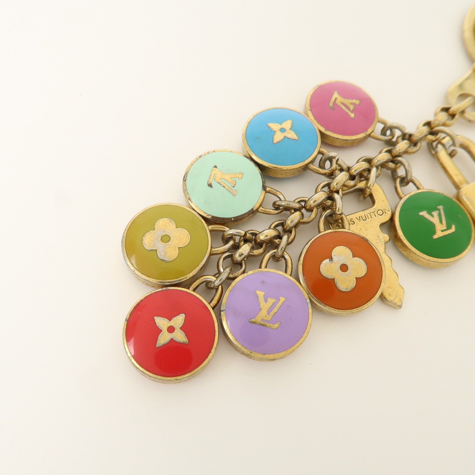 Louis Vuitton Porte Cles Pastille Bag Charm Multicolor M65381