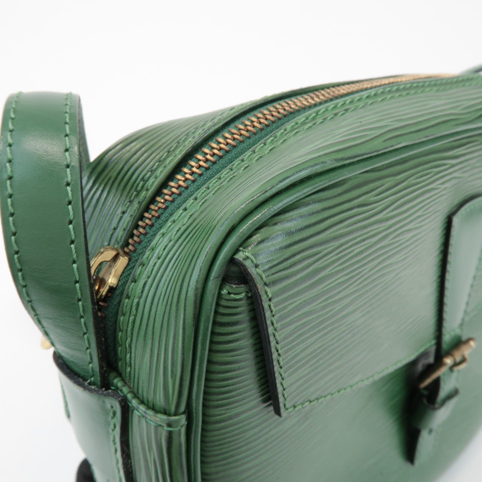 Louis Vuitton Epi Jeune Fille Shoulder Bag Borneo Green M52154