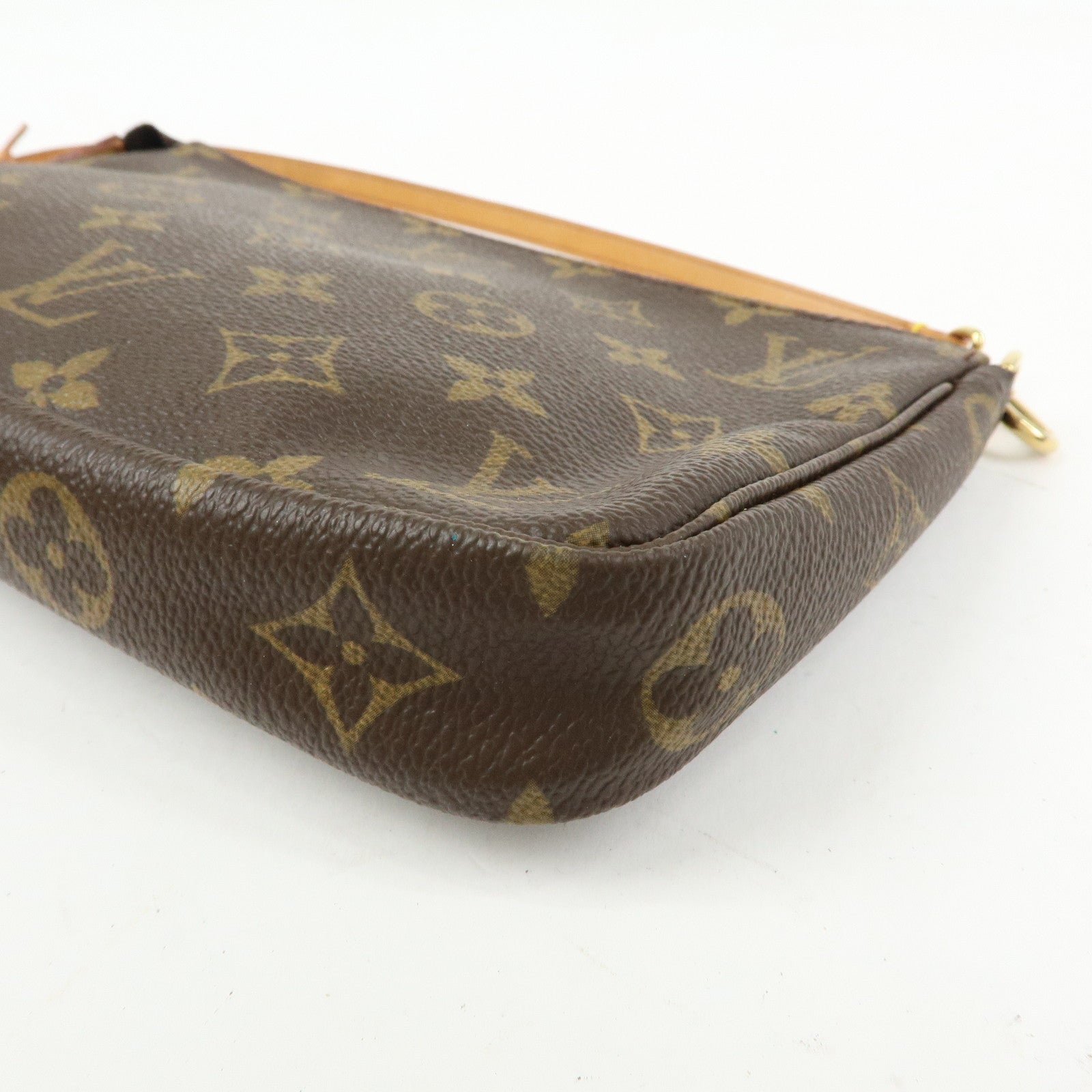 Louis Vuitton Monogram Pochette Accessoires Pouch Hand Bag M51980