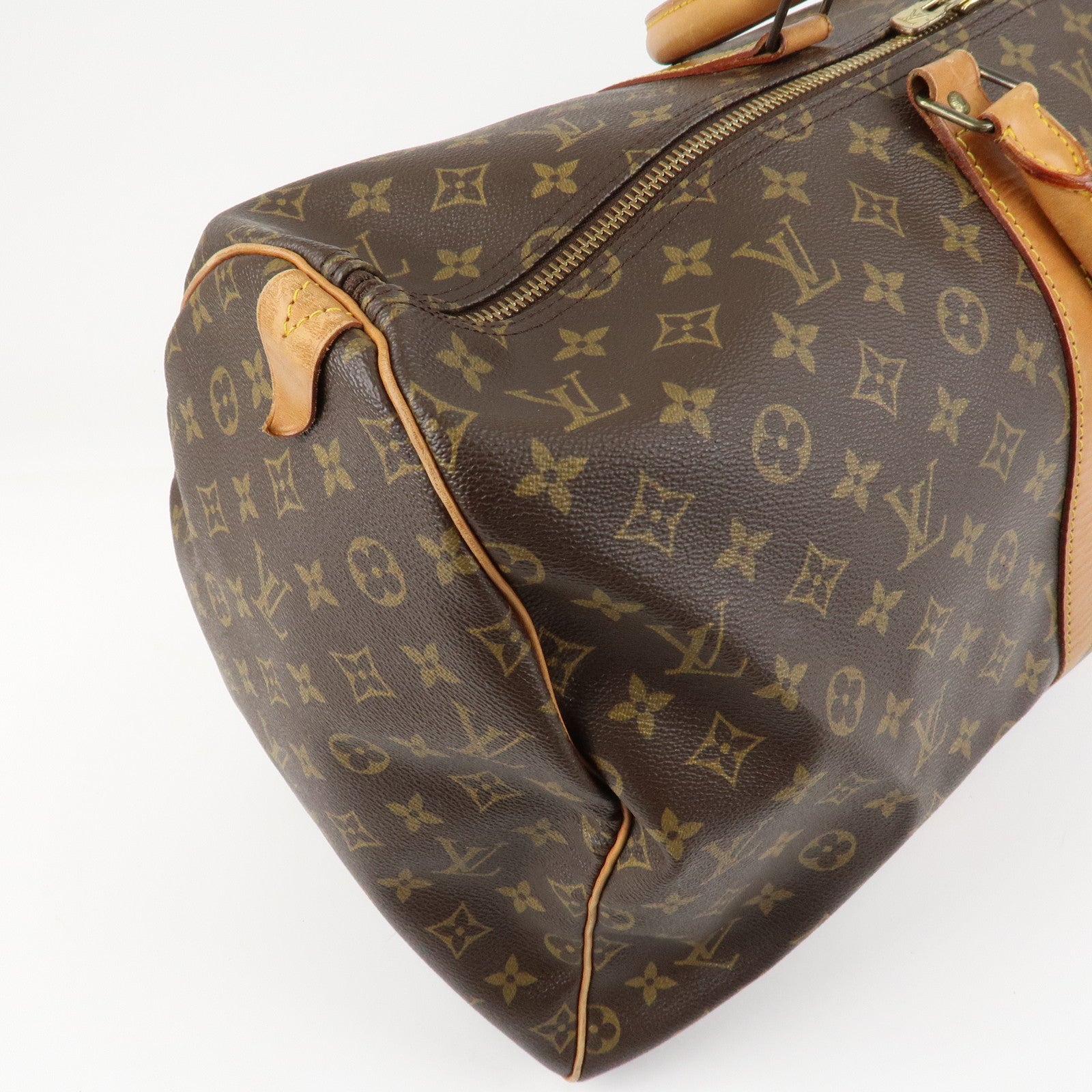 Louis Vuitton Monogram Keep All 55 Boston Bag Travel Bag M41424 Used