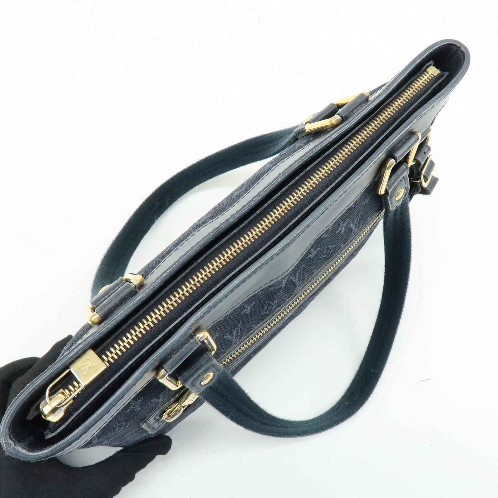 Louis Vuitton Monogram Mini Lucille PM Tote Bag TST Blue M92680