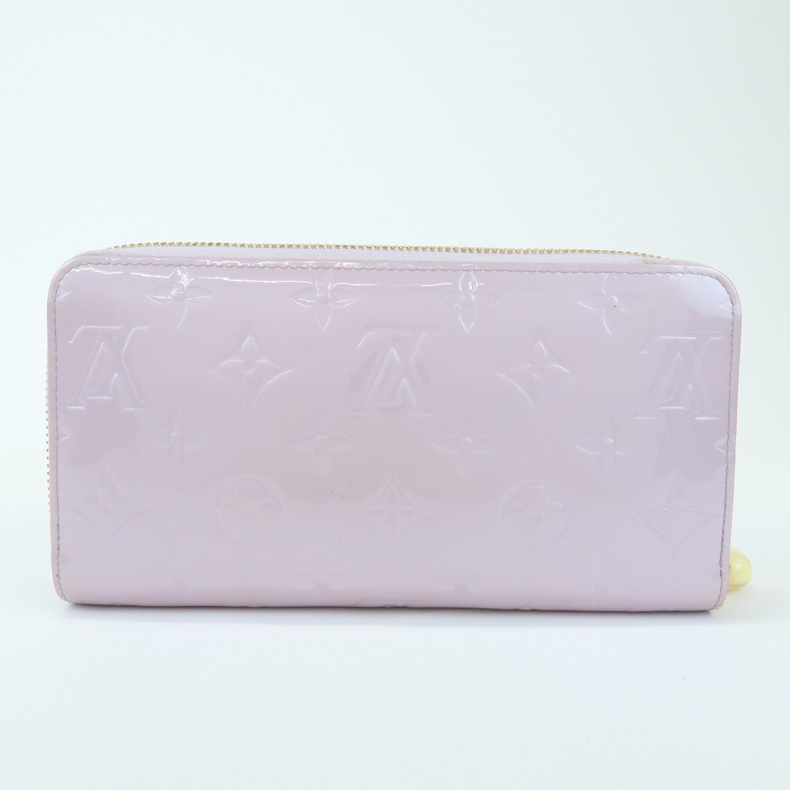 Louis Vuitton Monogram Vernis Long Wallet Glossy Lilac M82977