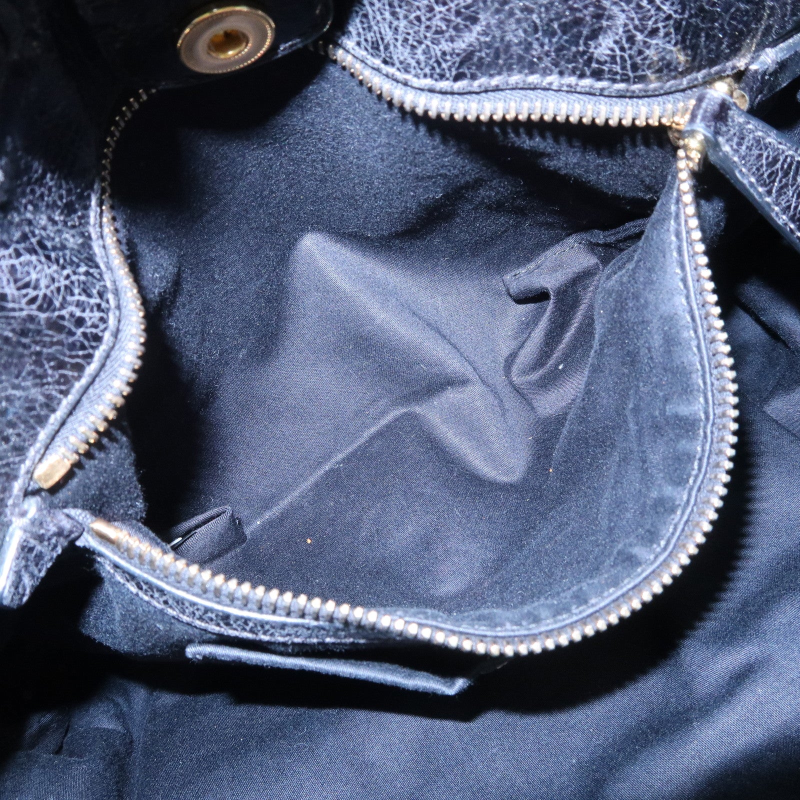 MIU MIU Patent Leather 2Way Tote Bag Shoulder Bag Black RT0383