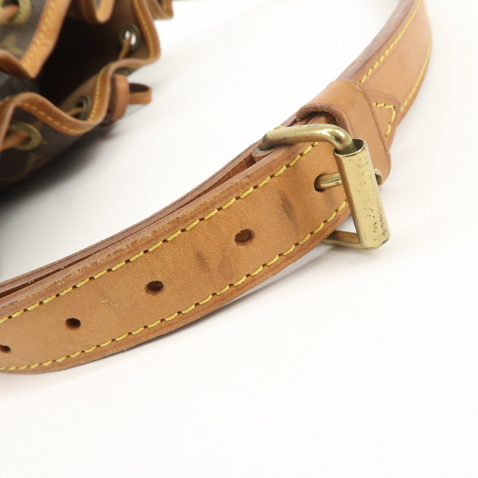 Louis Vuitton Monogram Petit Noe Shoulder Bag Brown M42226