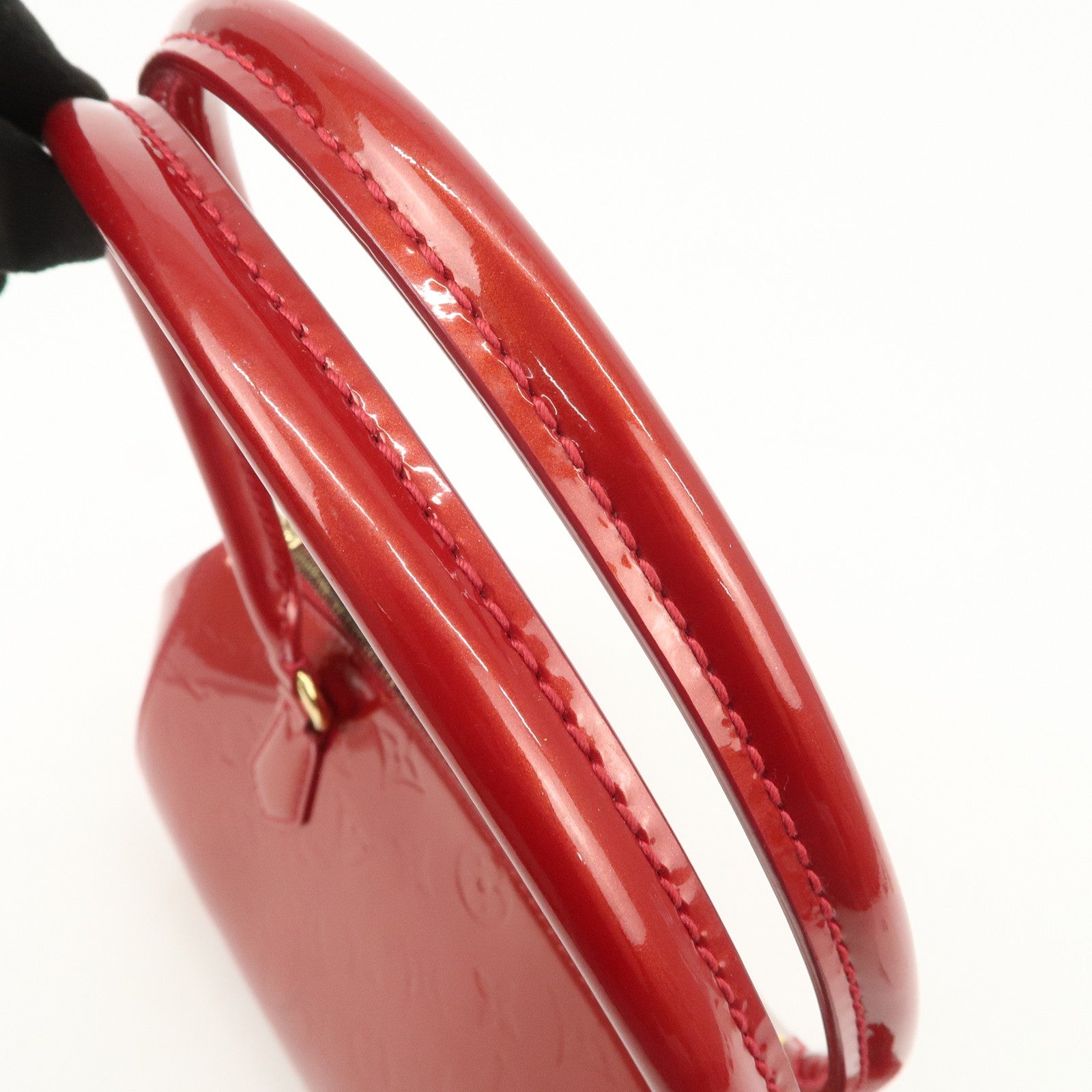 Louis Vuitton Monogram Vernis Sherwood PM Shoulder Bag Red M91494