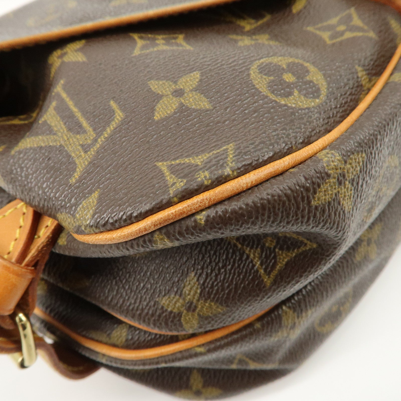 Louis Vuitton Monogram Saumur 30 Shoulder Bag Brown M42256 Used