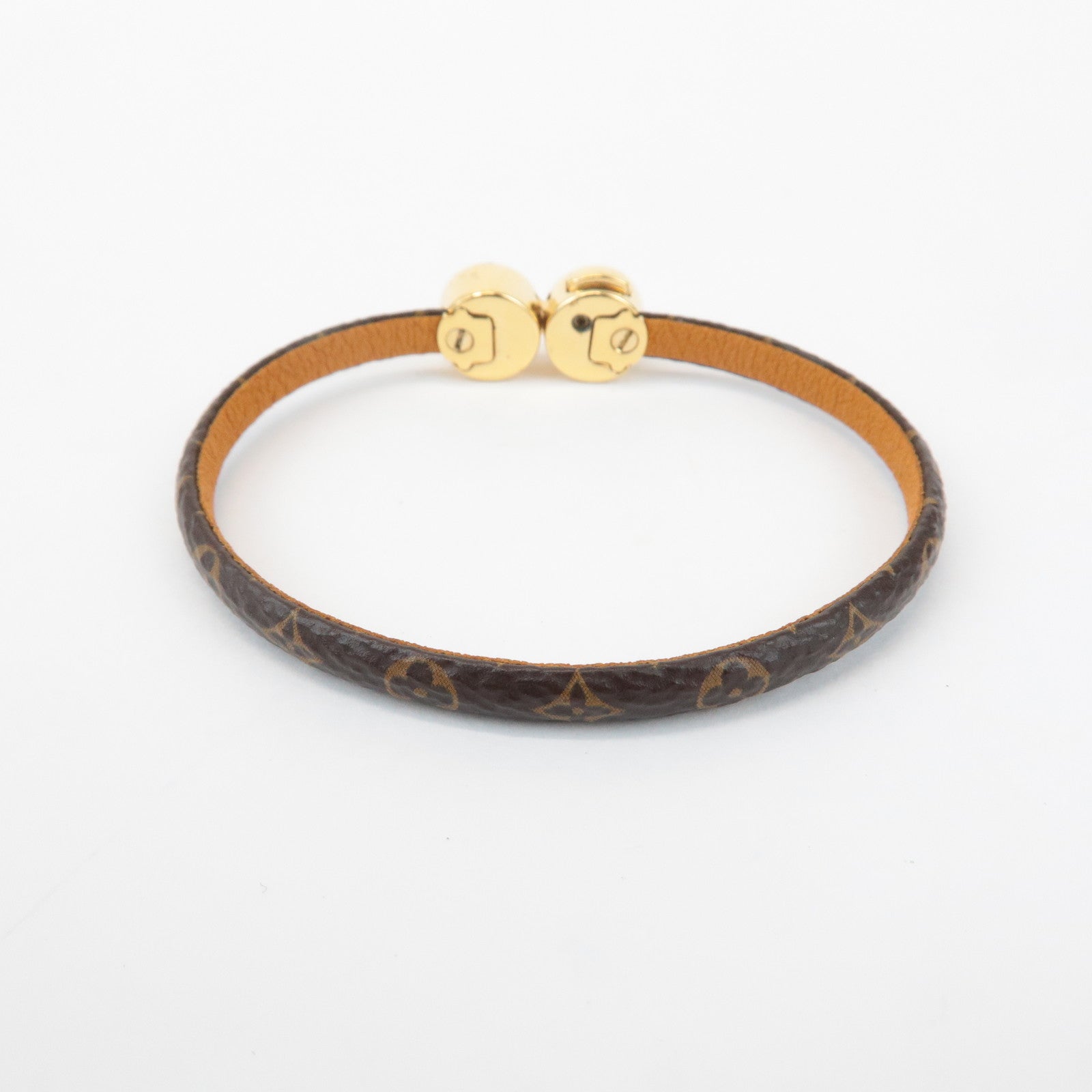 Louis Vuitton Monogram Canvas Hysteric Mini Bracelet M6407E Used
