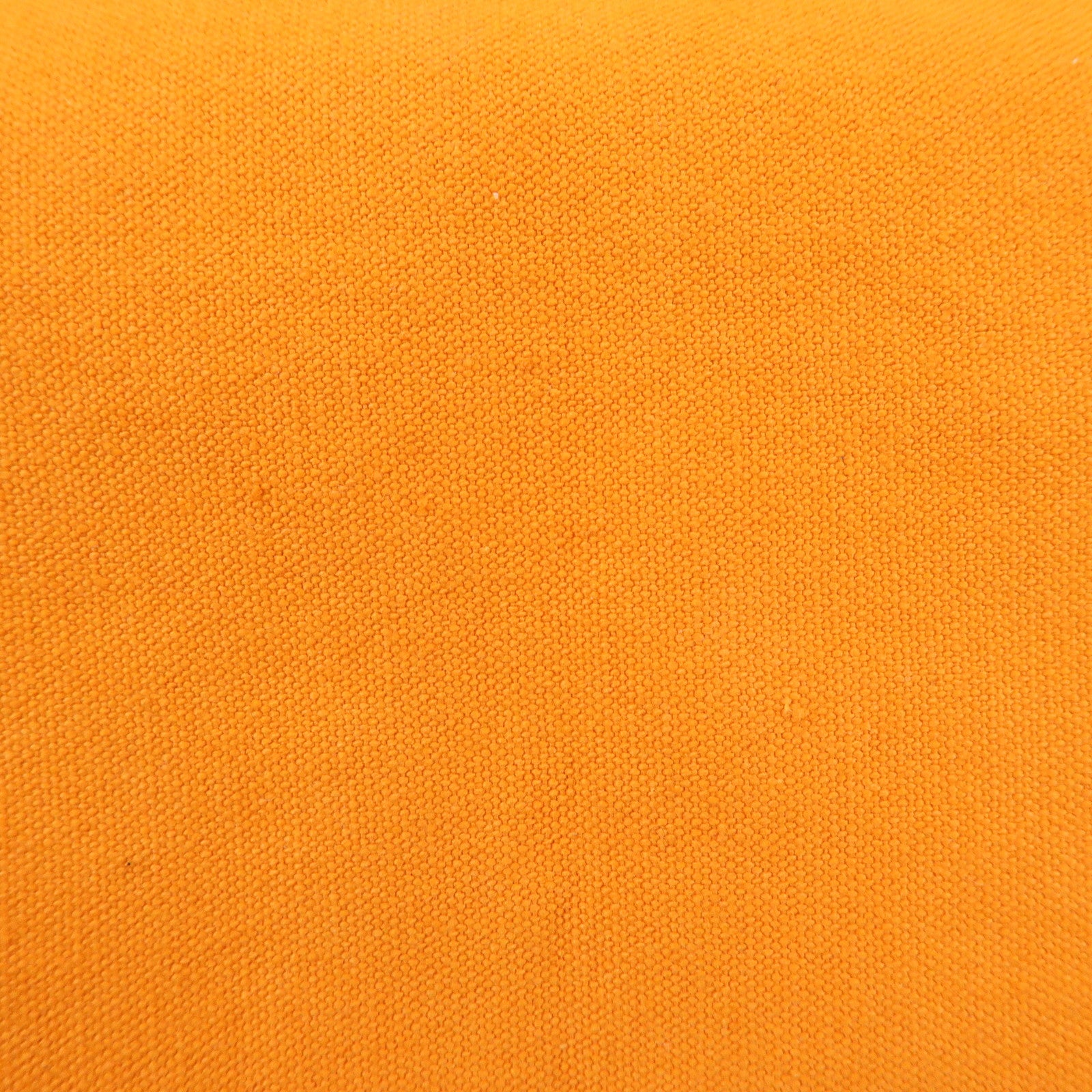 HERMES Cotton Leather Bora Bora GM Flat Pouch Fluorescent Orange