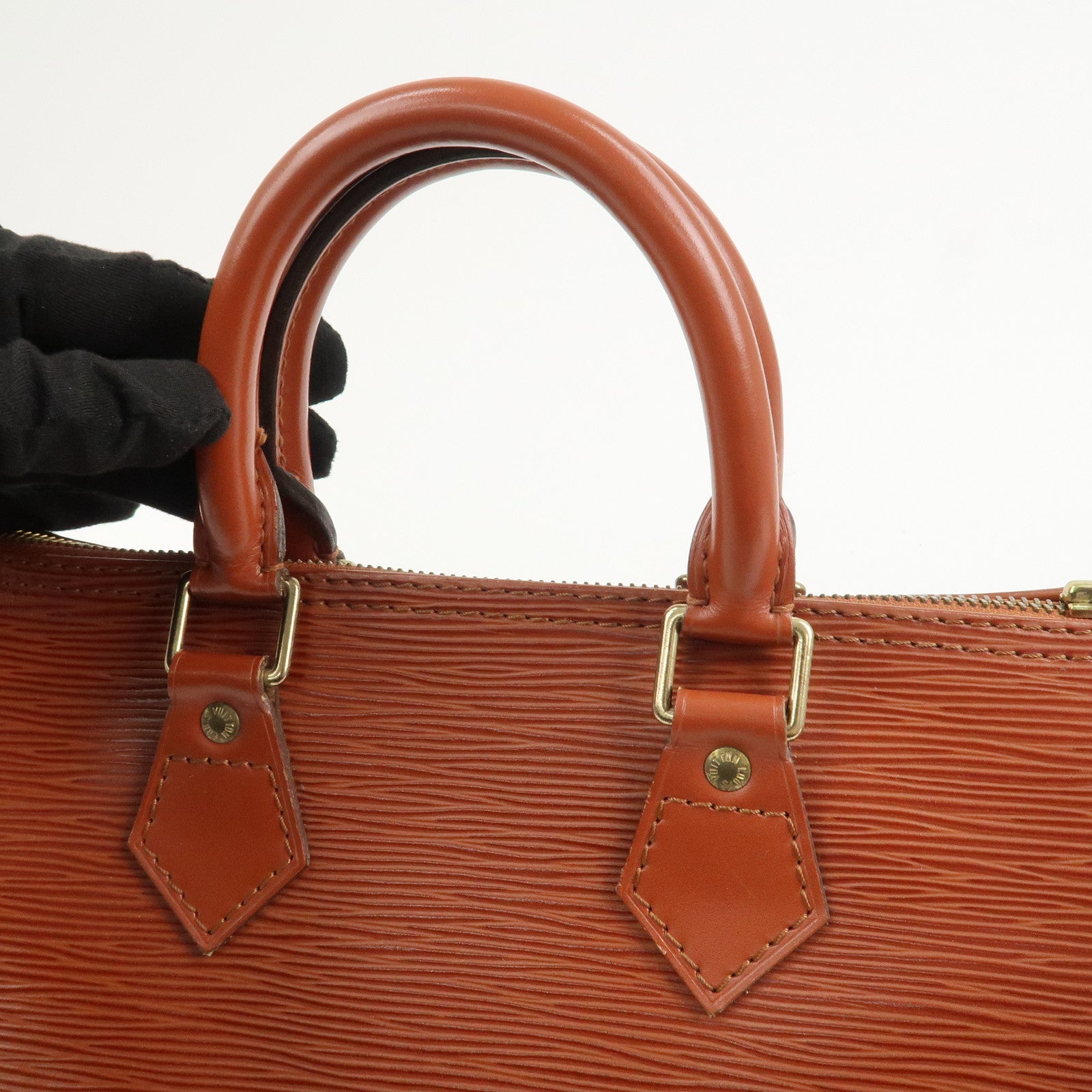 Louis Vuitton Epi Speedy 25 Hand Boston Bag Kenya Brown M43013