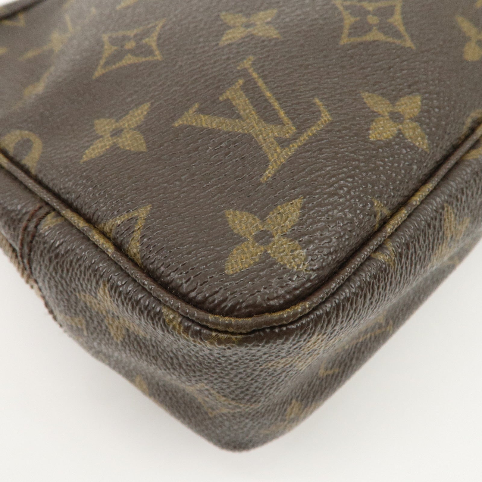 Louis Vuitton Monogram Trousse Toilette 23 Pouch Brown M47524