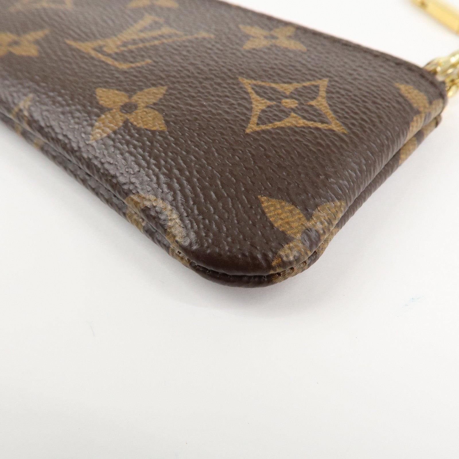 Louis Vuitton Monogram Pochette Cles Coin Case Key Case M62650 Used