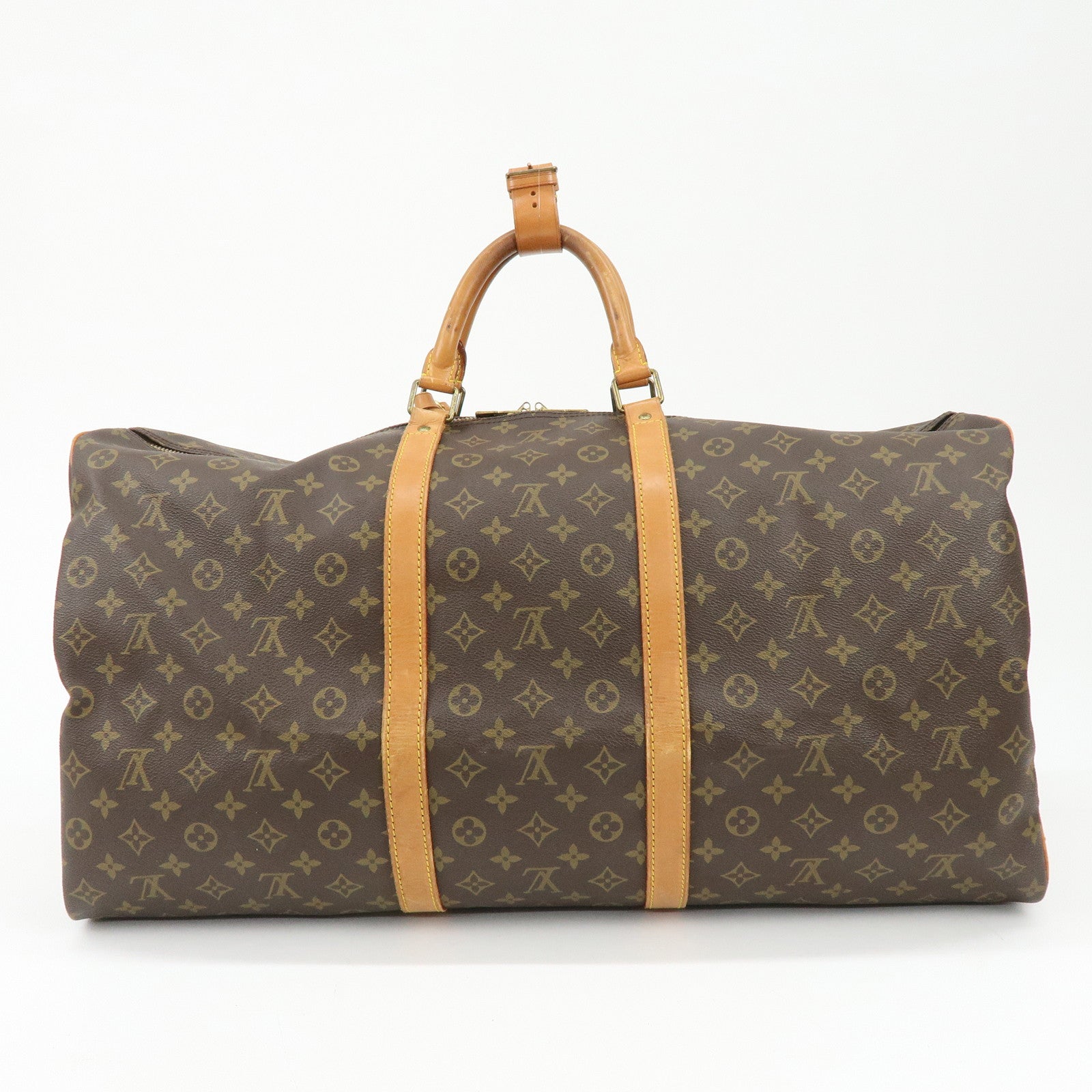 Louis Vuitton Monogram Keep All Bandouliere 60 Boston Bag M41412