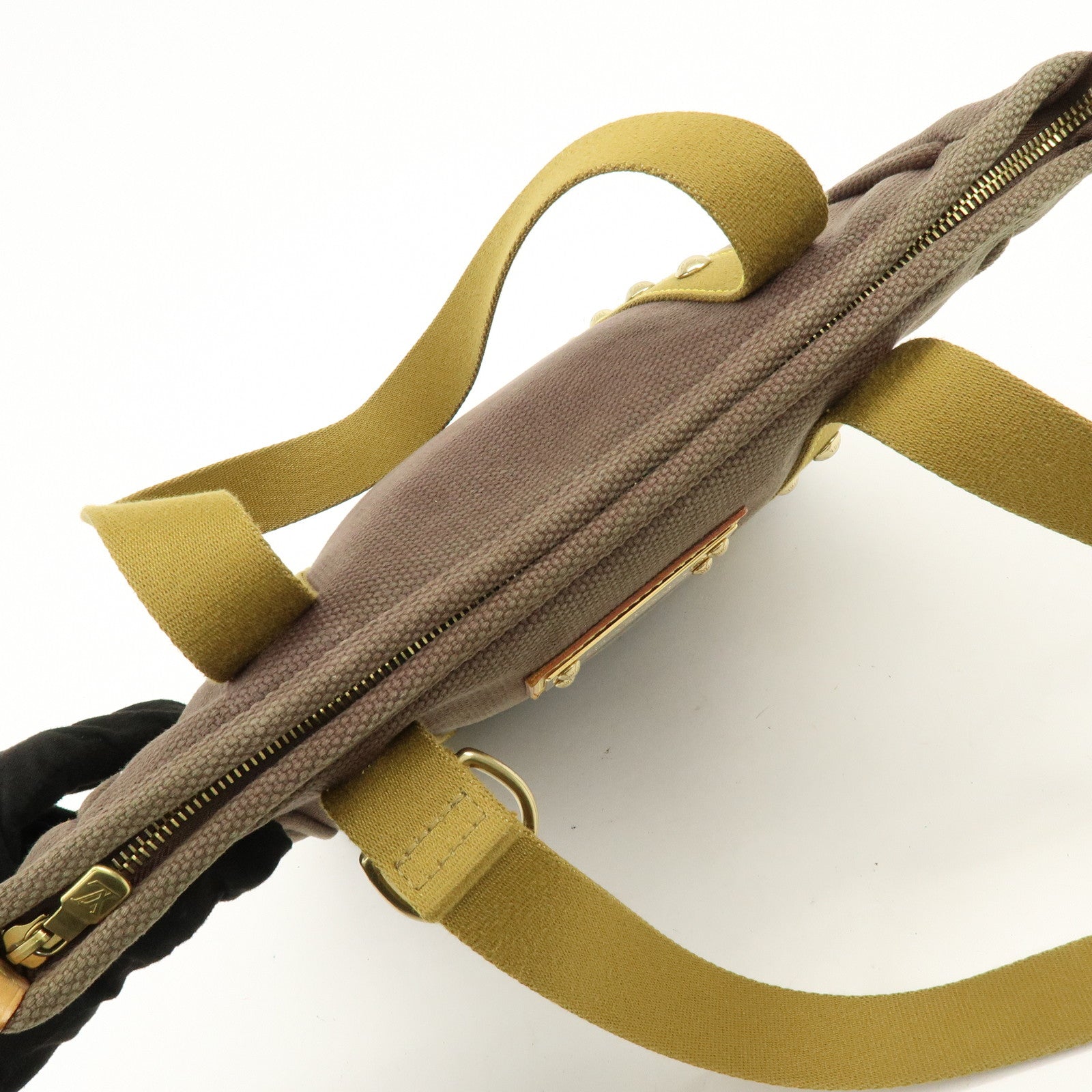 Louis Vuitton Antigua Cabas MM Tote Bag Shoulder Bag Brown M40086