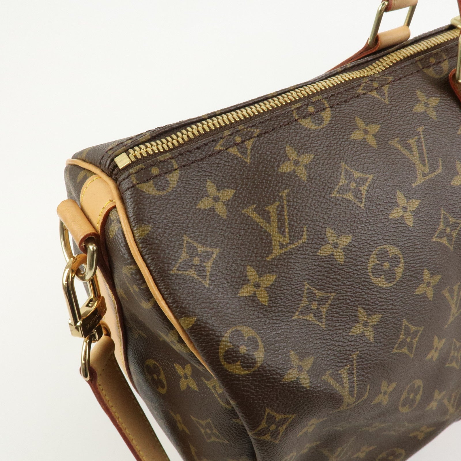 Louis Vuitton Monogram Keep All 50 Bandouliere Boston Bag M41416