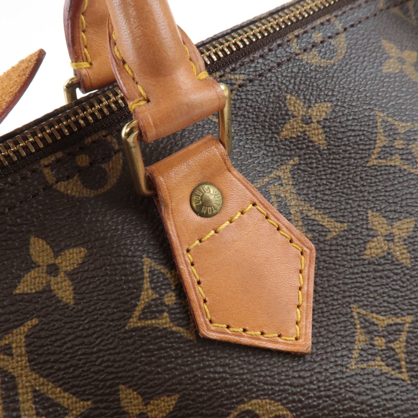 Louis Vuitton Monogram Speedy 35 Boston Bag Hand Bag M41524