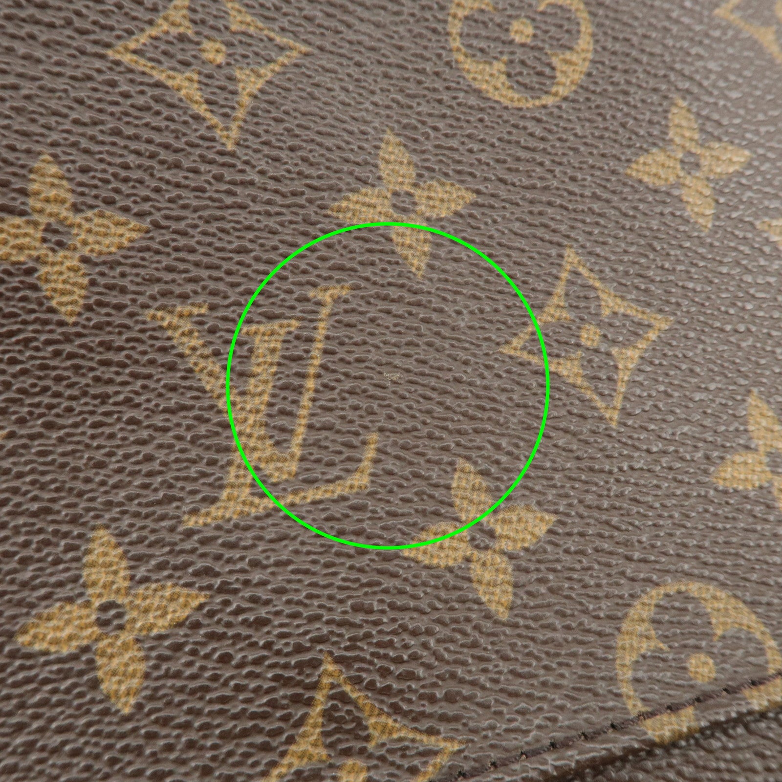 Louis Vuitton Monogram Mini Looping Shoulder Bag Brown M51147 Used