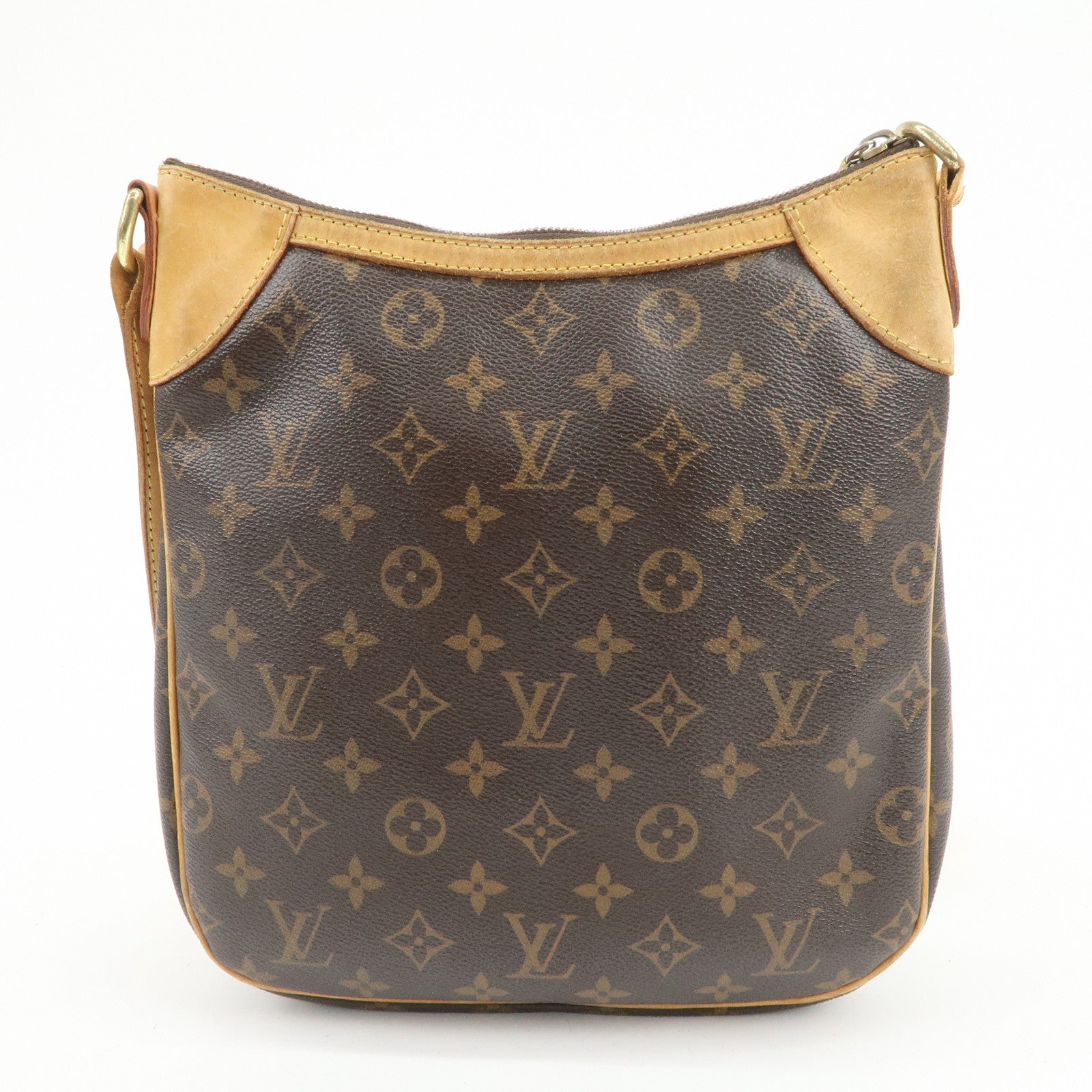 Louis Vuitton Monogram Odeon PM Shoulder Bag Brown M56390