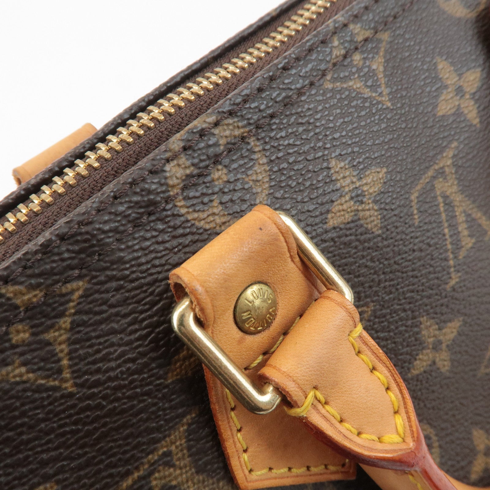 Louis Vuitton Monogram Speedy 25 Hand Bag Boston Bag M41528