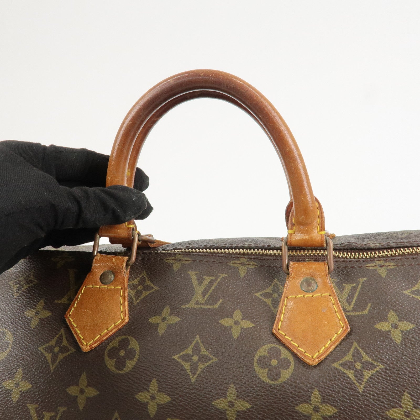 Louis Vuitton Monogram Speedy 40 Hand Bag Boston Bag M41522
