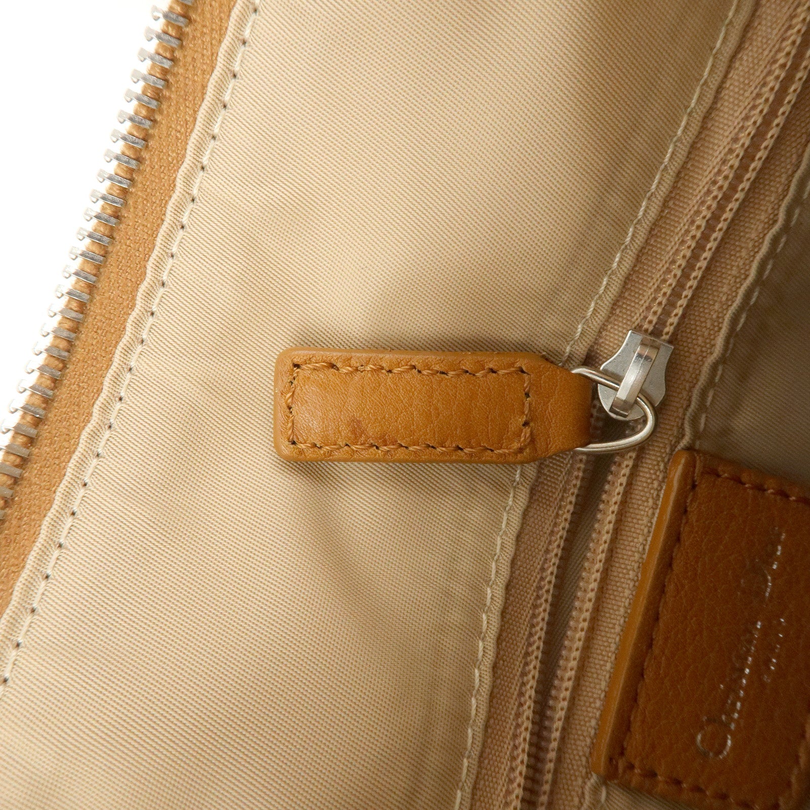 Christian Dior Trotter Canvas Leather Mini Boston Bag Hand Bag Used