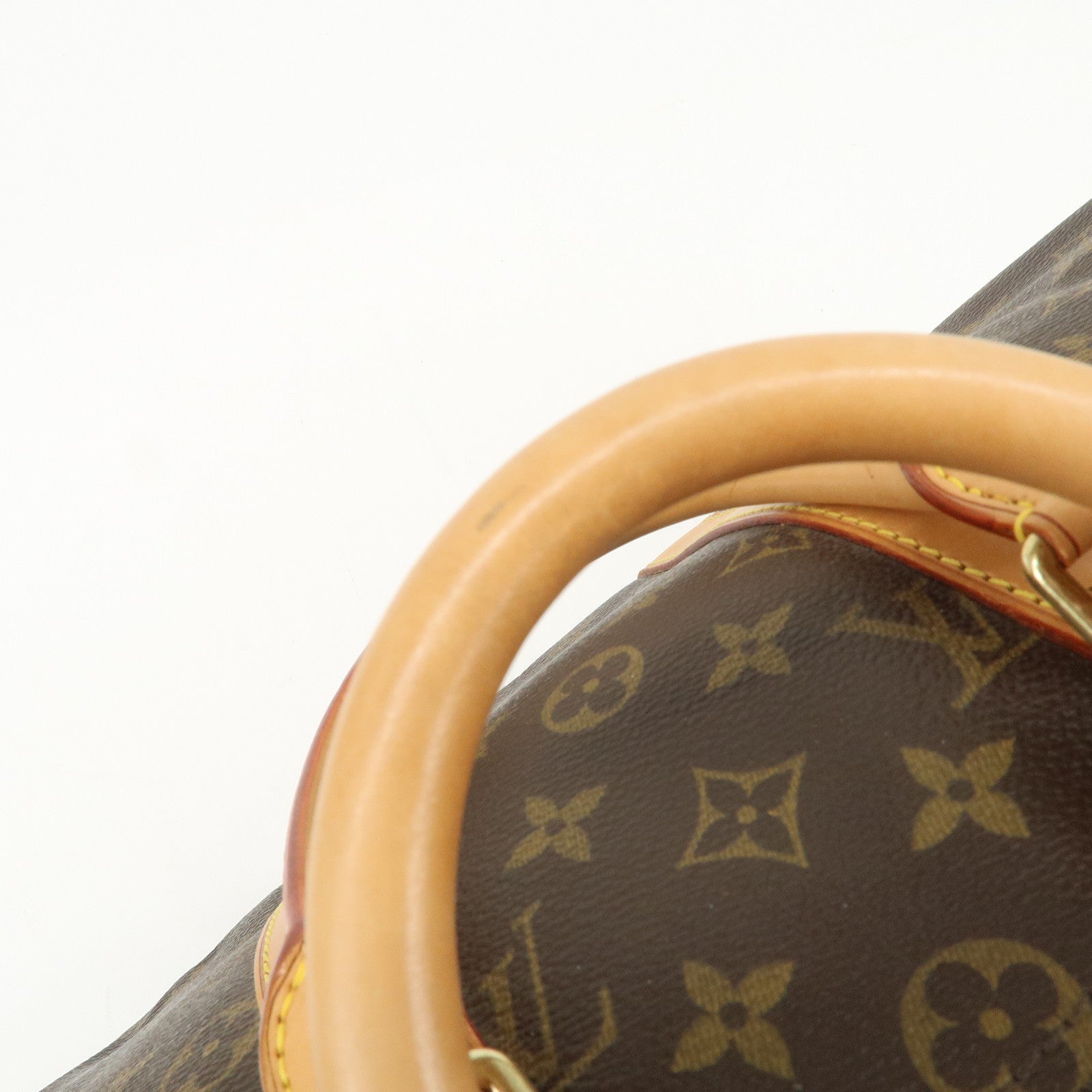Louis Vuitton Monogram Canvas Keep All 45 Boston Bag Brown M41428