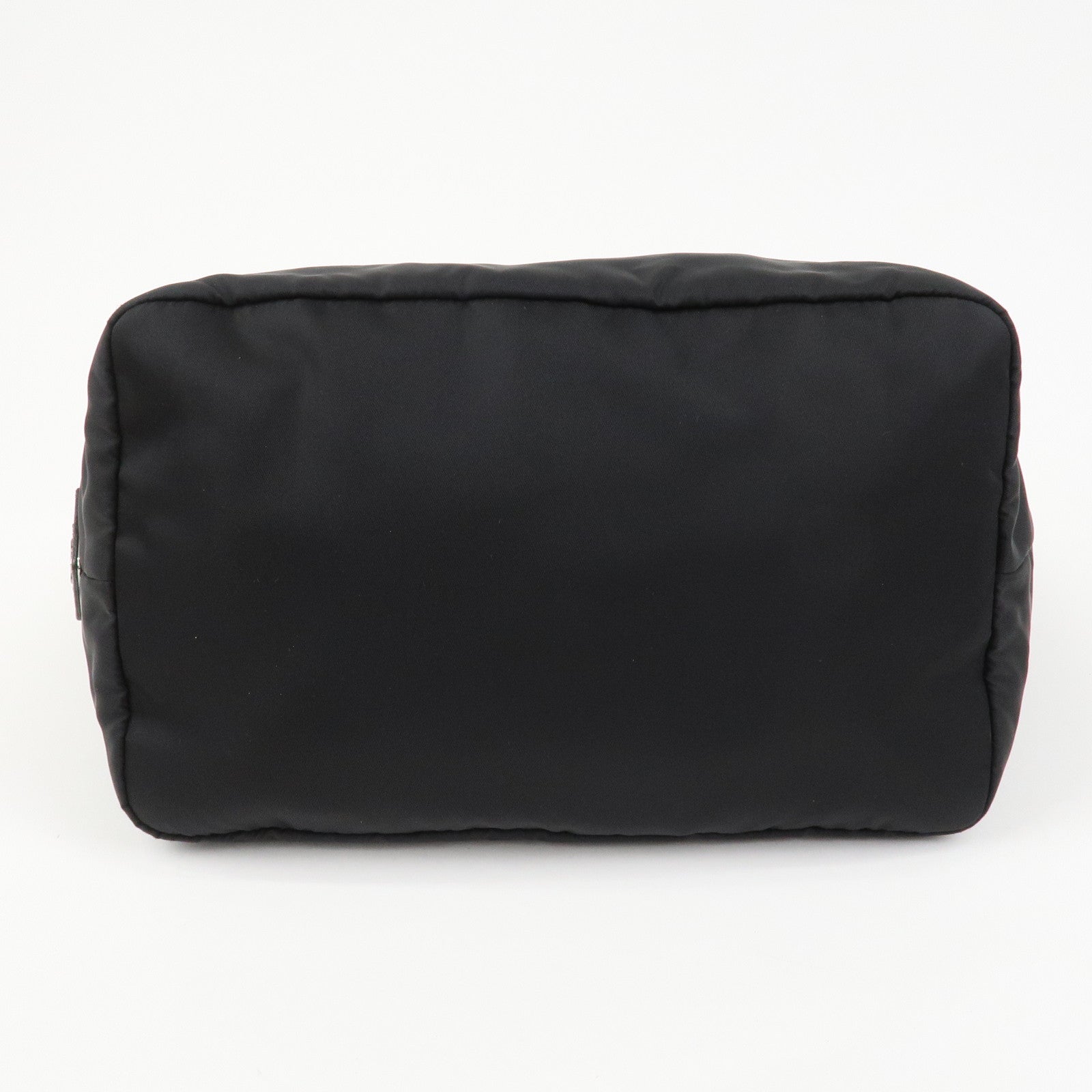 PRADA Nylon 2 Way Bag Hand Bag Shoulder Bag Black Navy BR4521