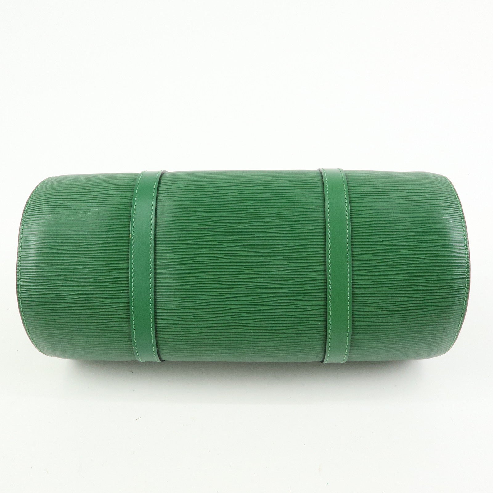 Louis Vuitton Epi Soufflot Hand Bag Borneo Green M52224