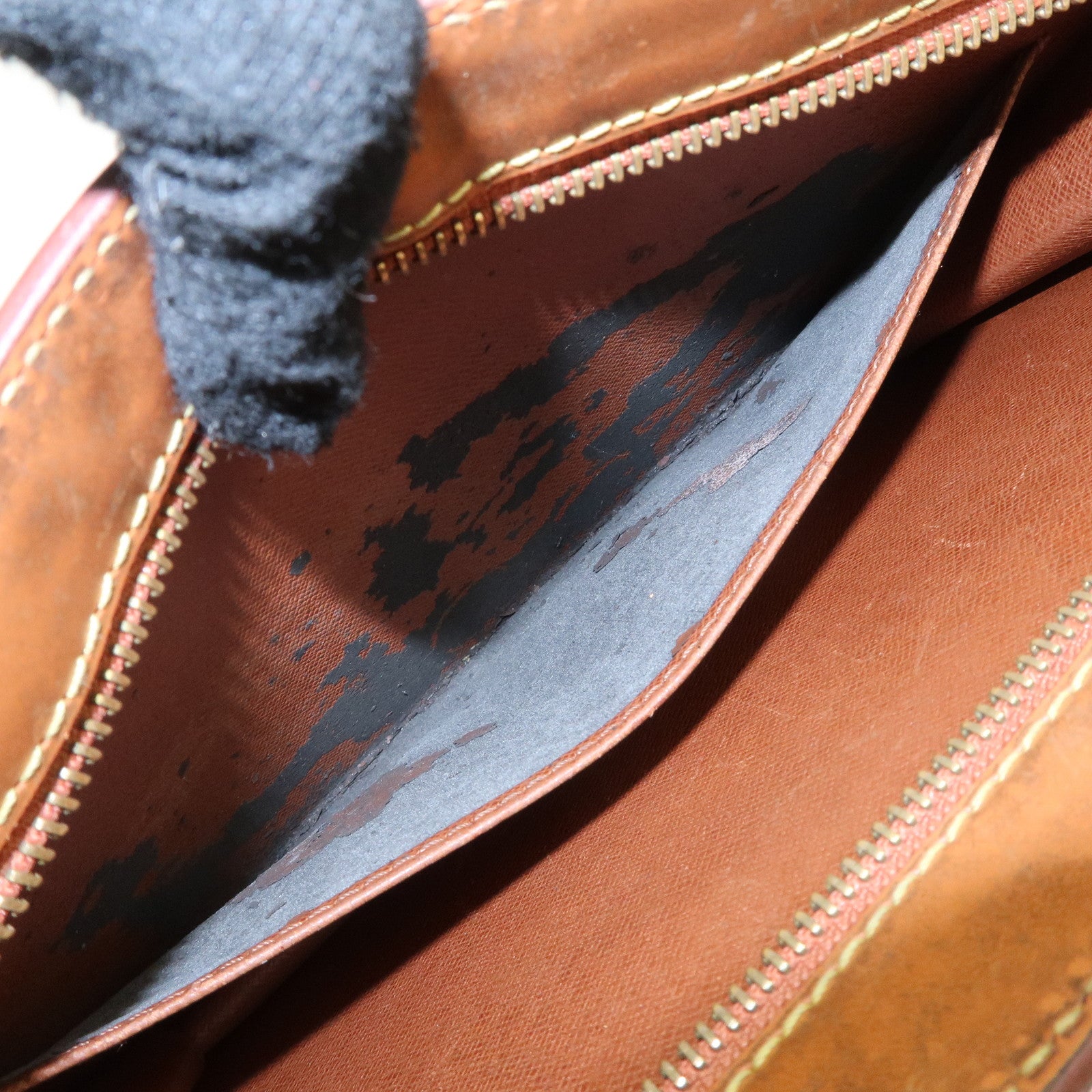 Louis Vuitton Monogram Epi Taiga Set of 3 Canvas Leather Clutch Bag Used