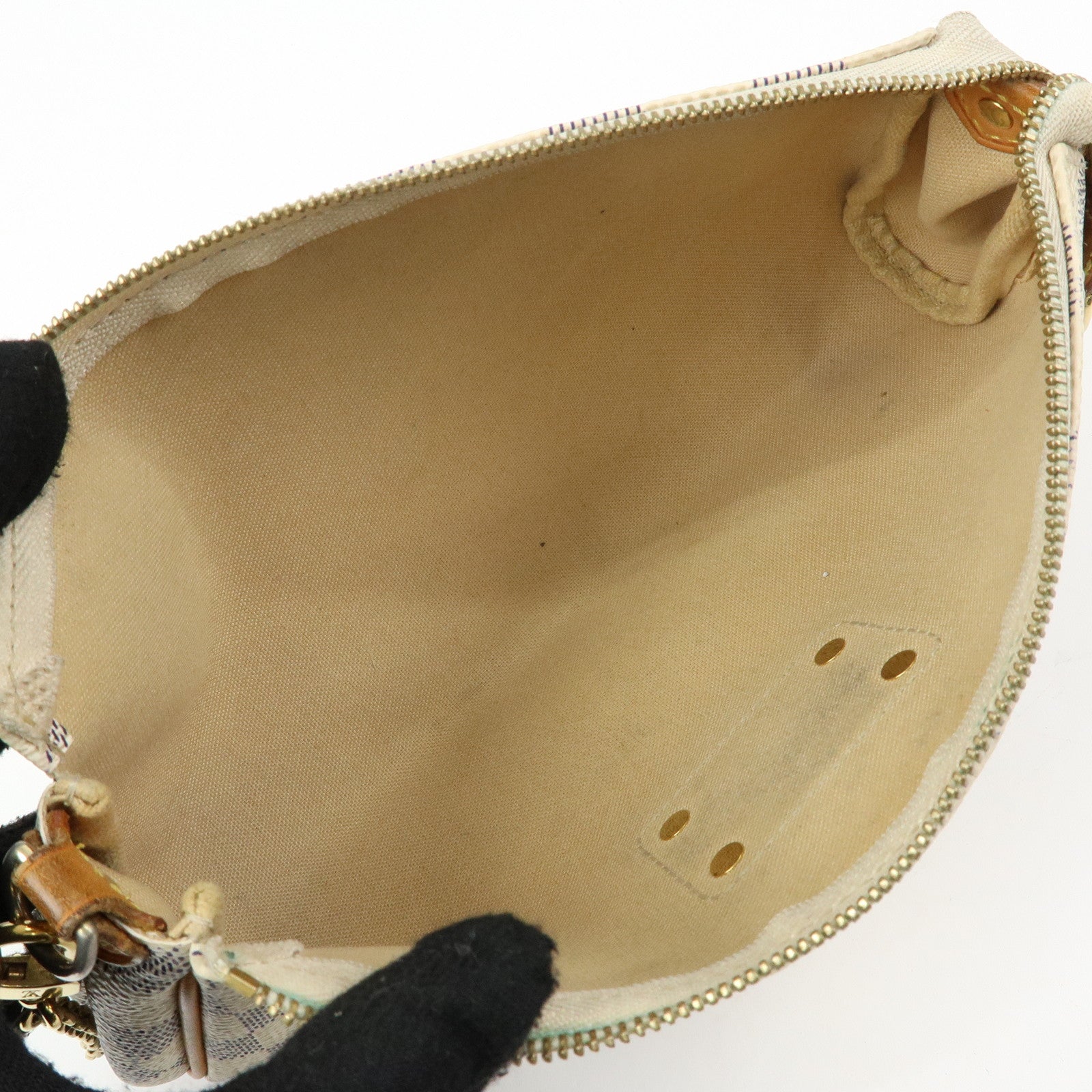 Louis Vuitton Damier Azur Eva 2Way Bag Hand Bag Shoulder Bag N55214