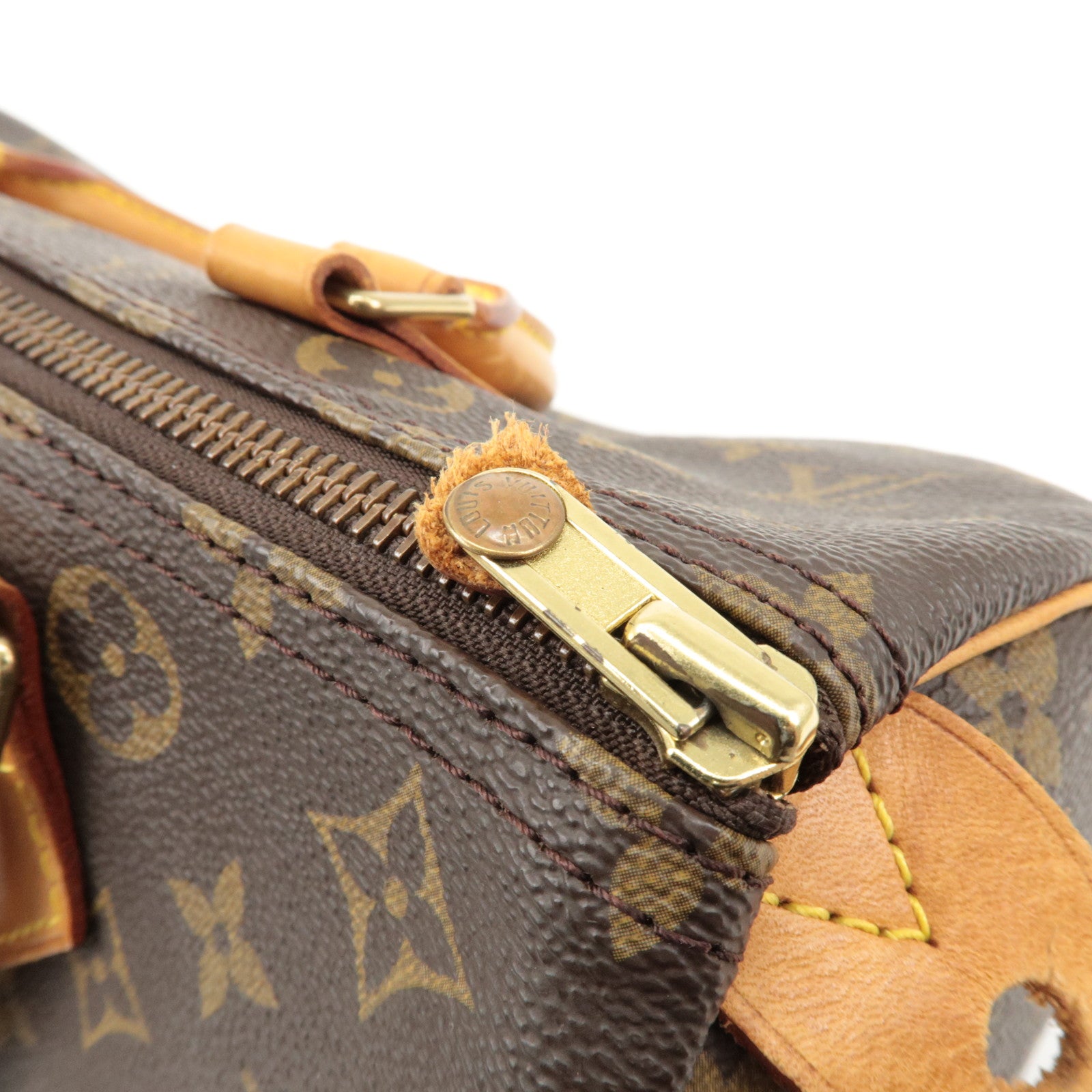 Louis Vuitton Monogram Speedy 30 Hand Bag Boston Bag M41526 Used