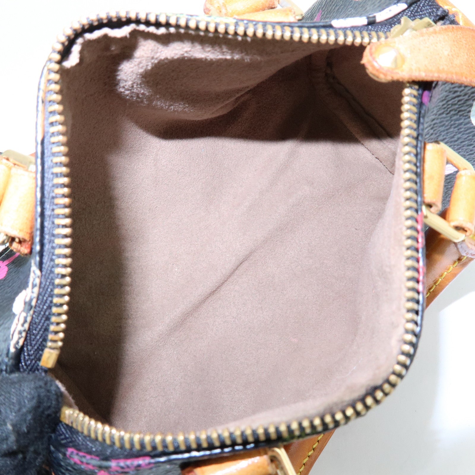 Louis Vuitton Monogram Multicolor Mini Speedy Mini Bag Noir M92644