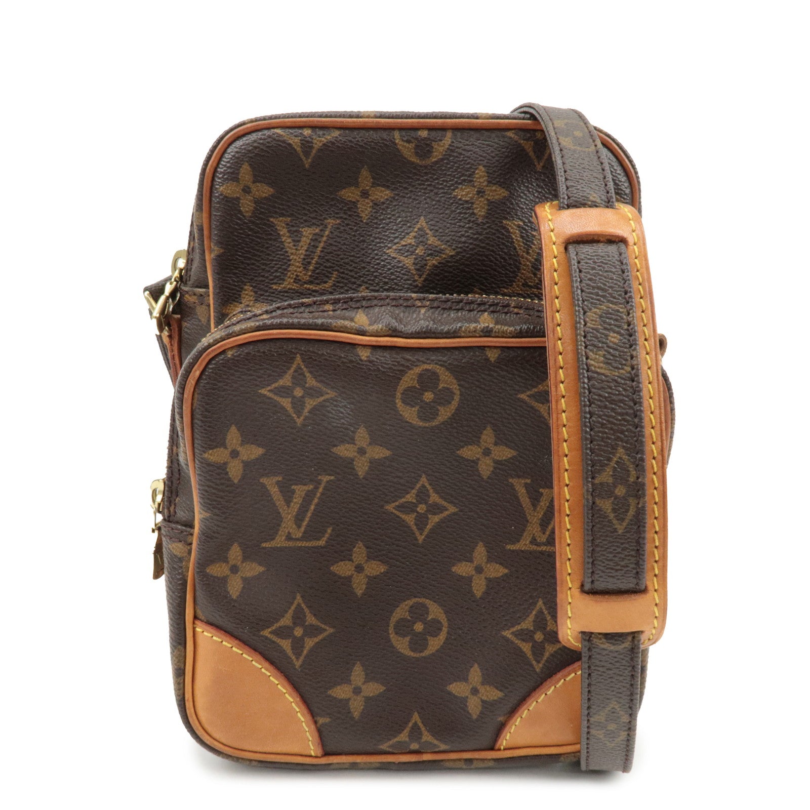 Louis Vuitton Monogram Amazone Shoulder Bag Brown M45236 Used