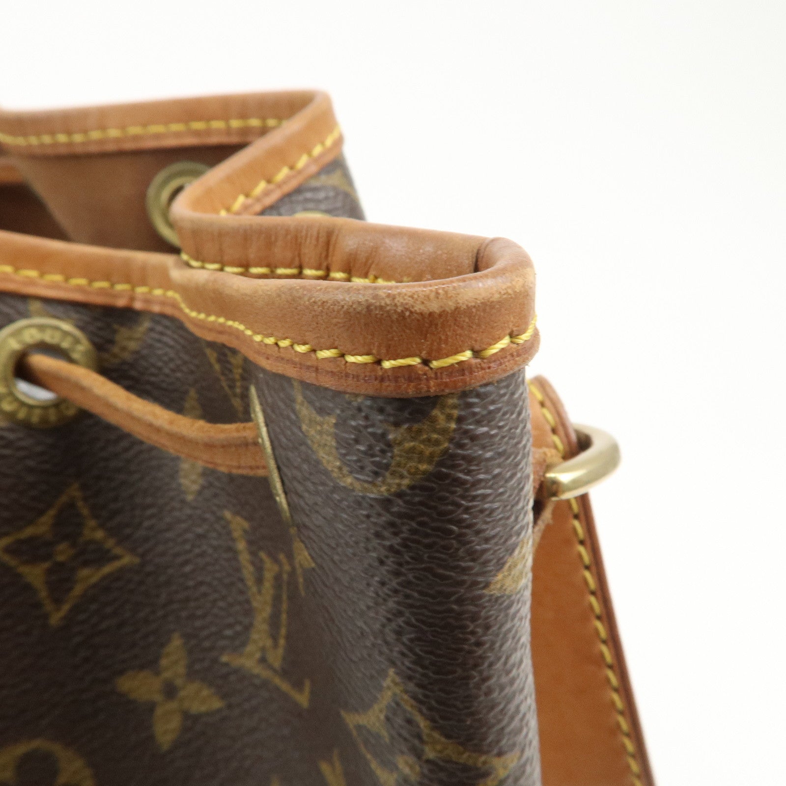 Louis Vuitton Monogram Noe Shoulder Bag Hand Bag Brown M42224