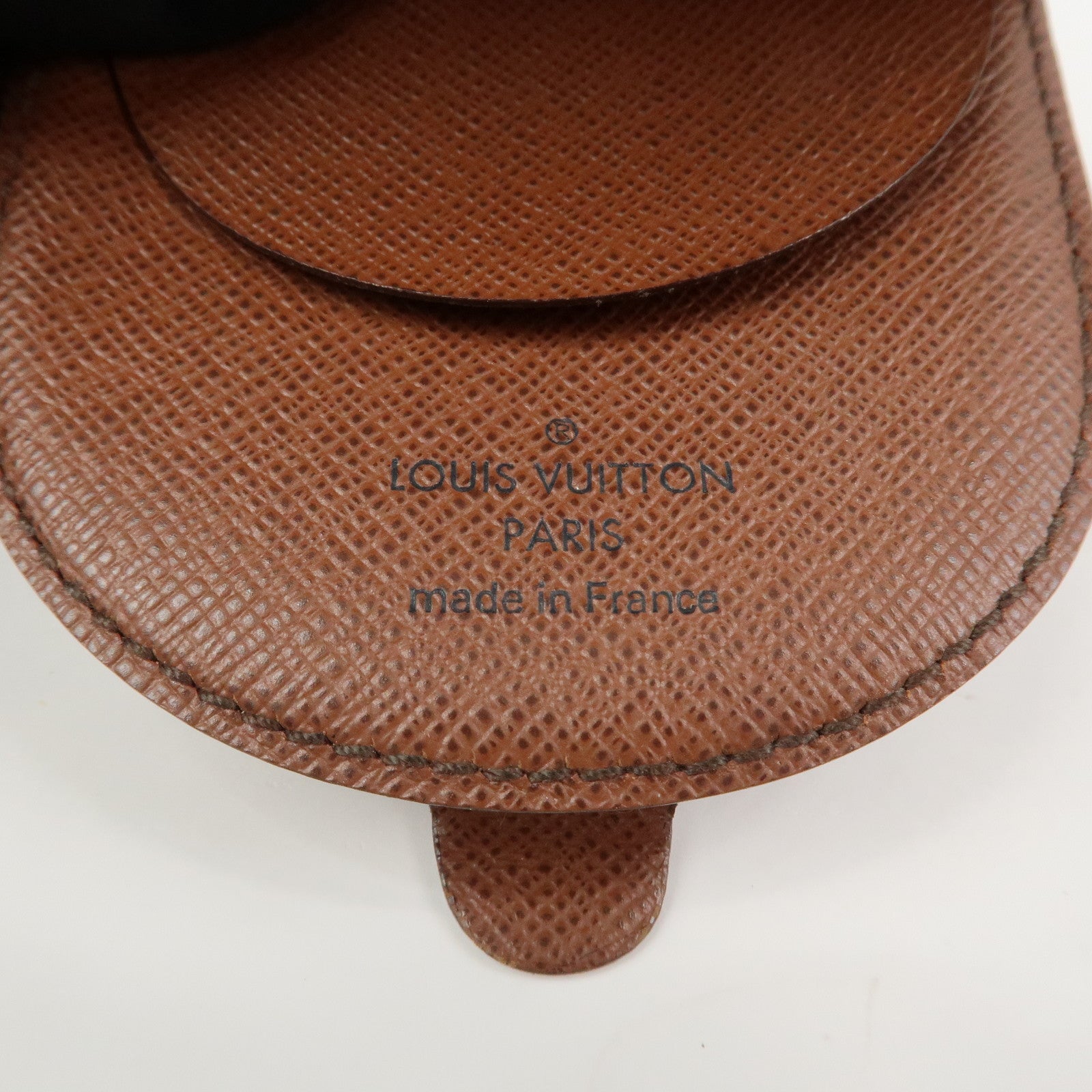 Louis Vuitton Monogram Portemonnaie Cuvette Coin Case Brown M61960