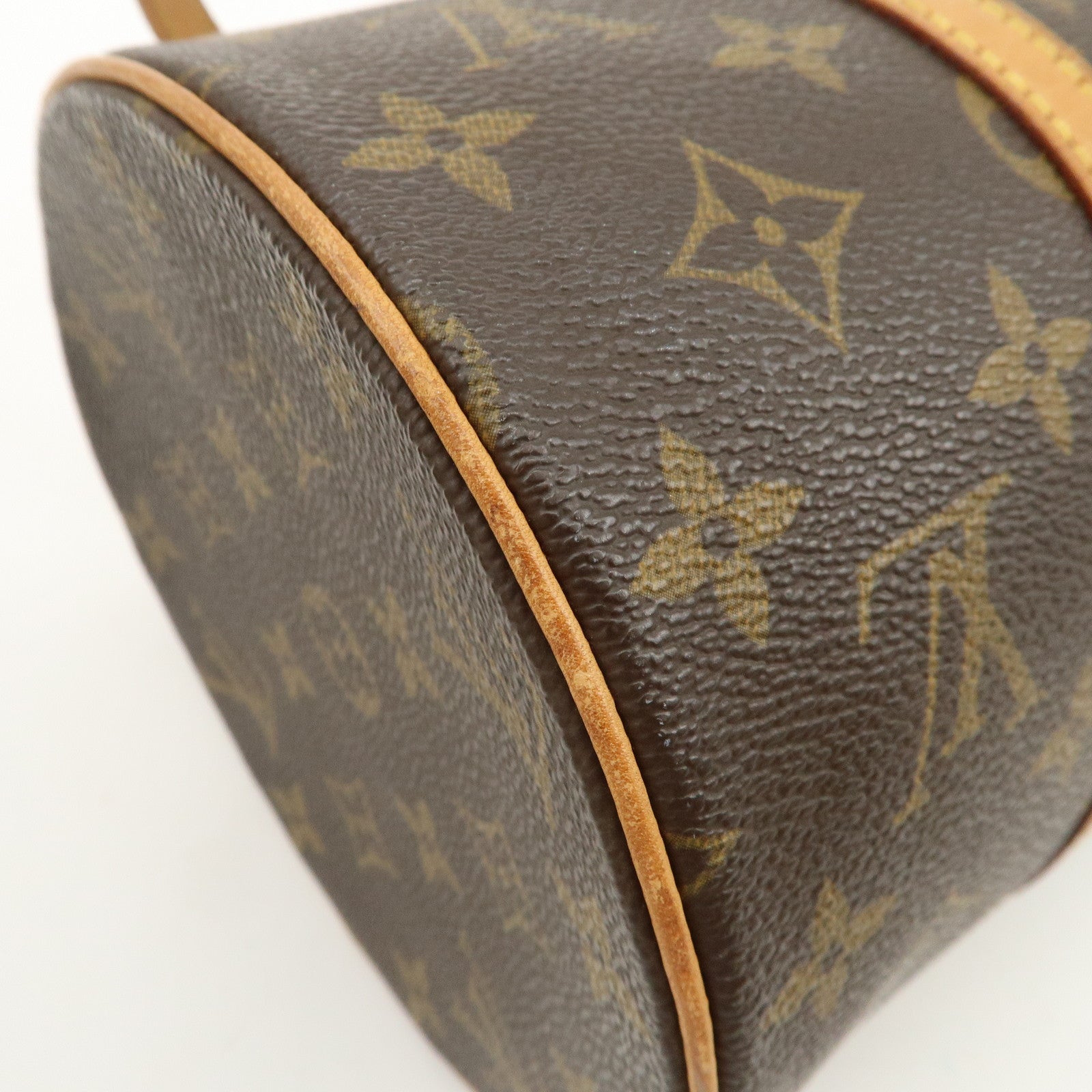 Louis Vuitton Monogram Papillon 30 Hand Bag New Style Brown M51385