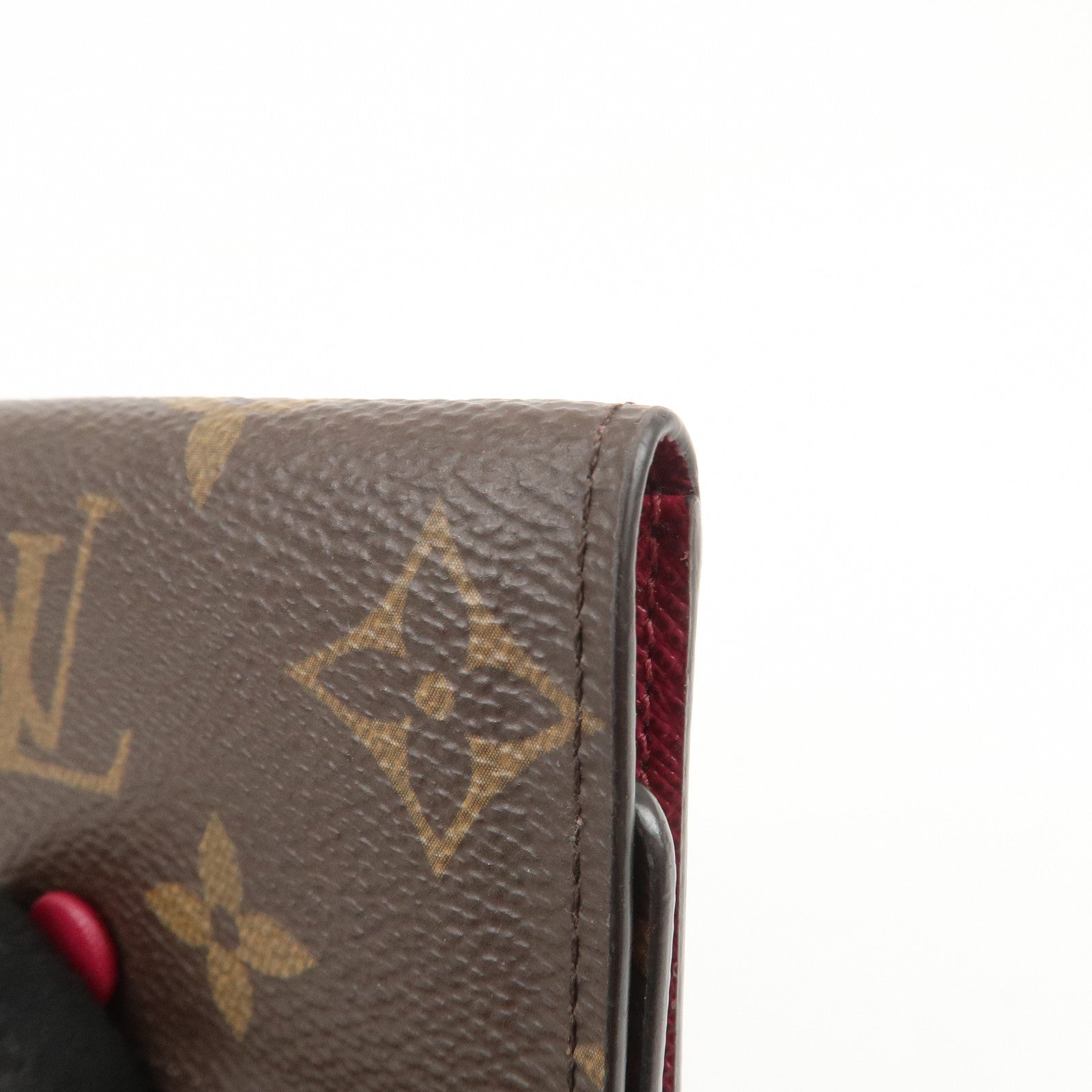 Louis Vuitton Monogram Multicles 6 Key Case Brown Fuchsia M60701