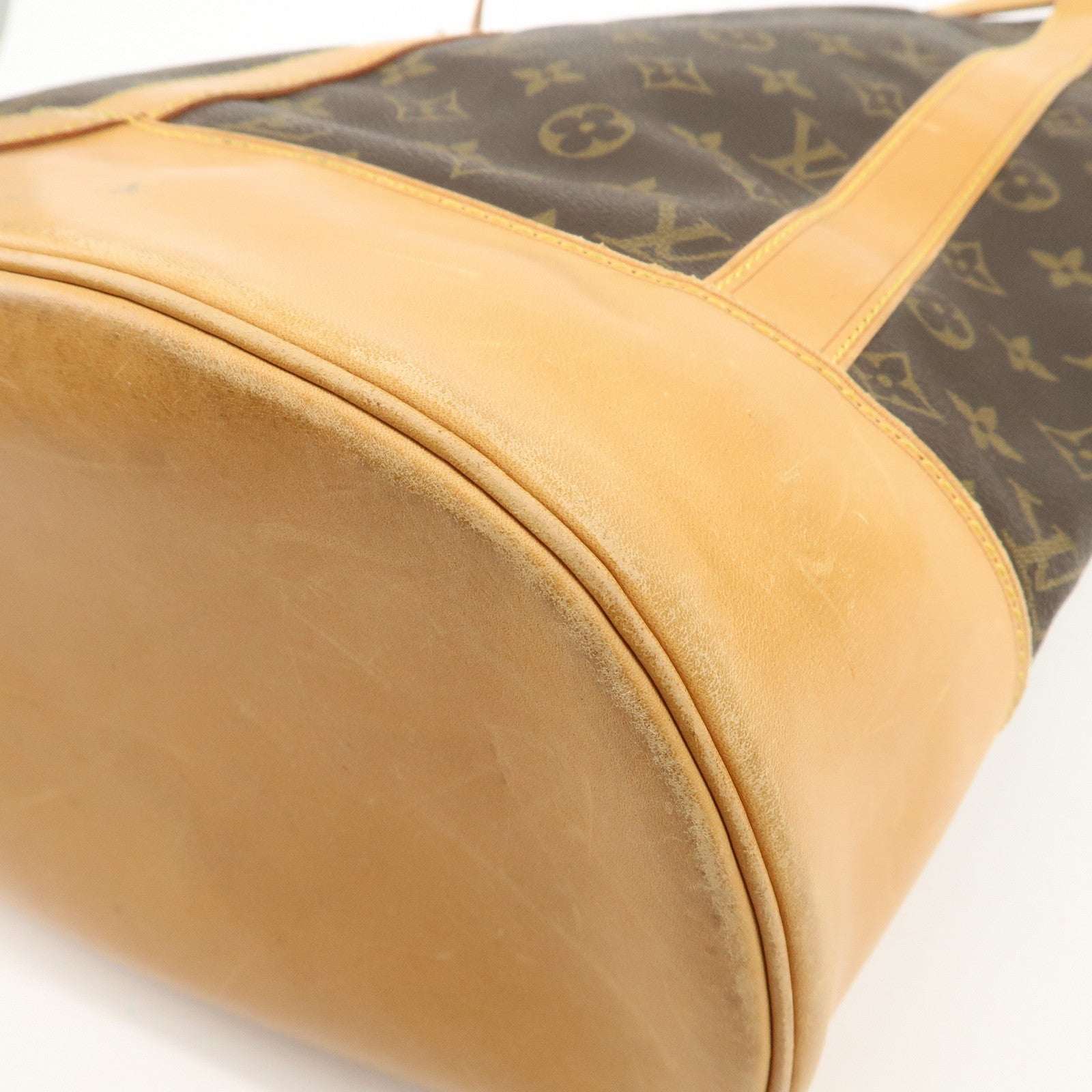 Louis Vuitton Monogram Randonnee GM Shoulder Bag Brown M42244