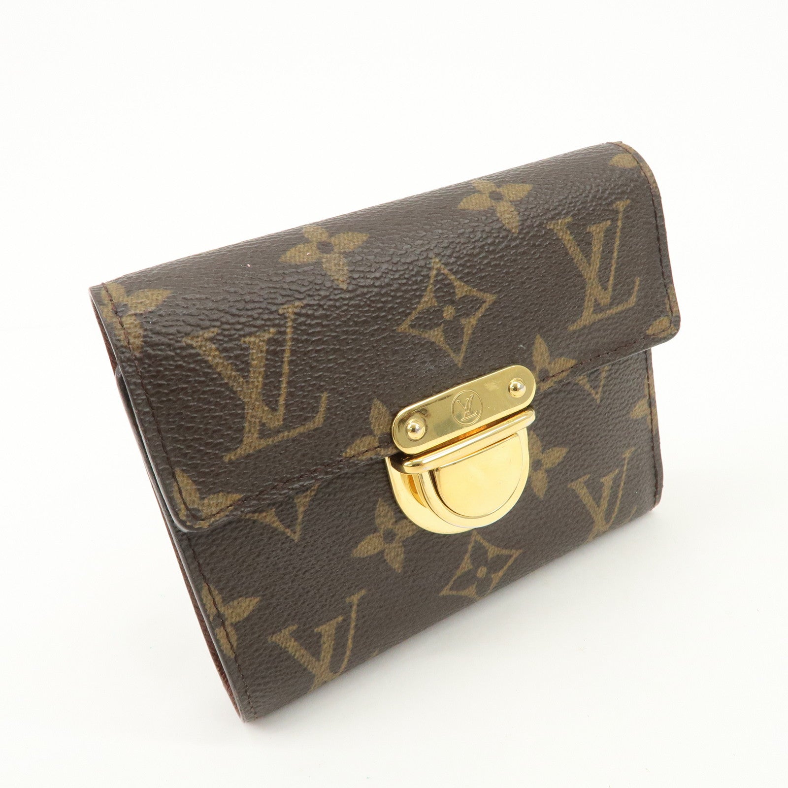 Louis Vuitton Monogram Portefeuille Koala Wallet Brown M58013 Used