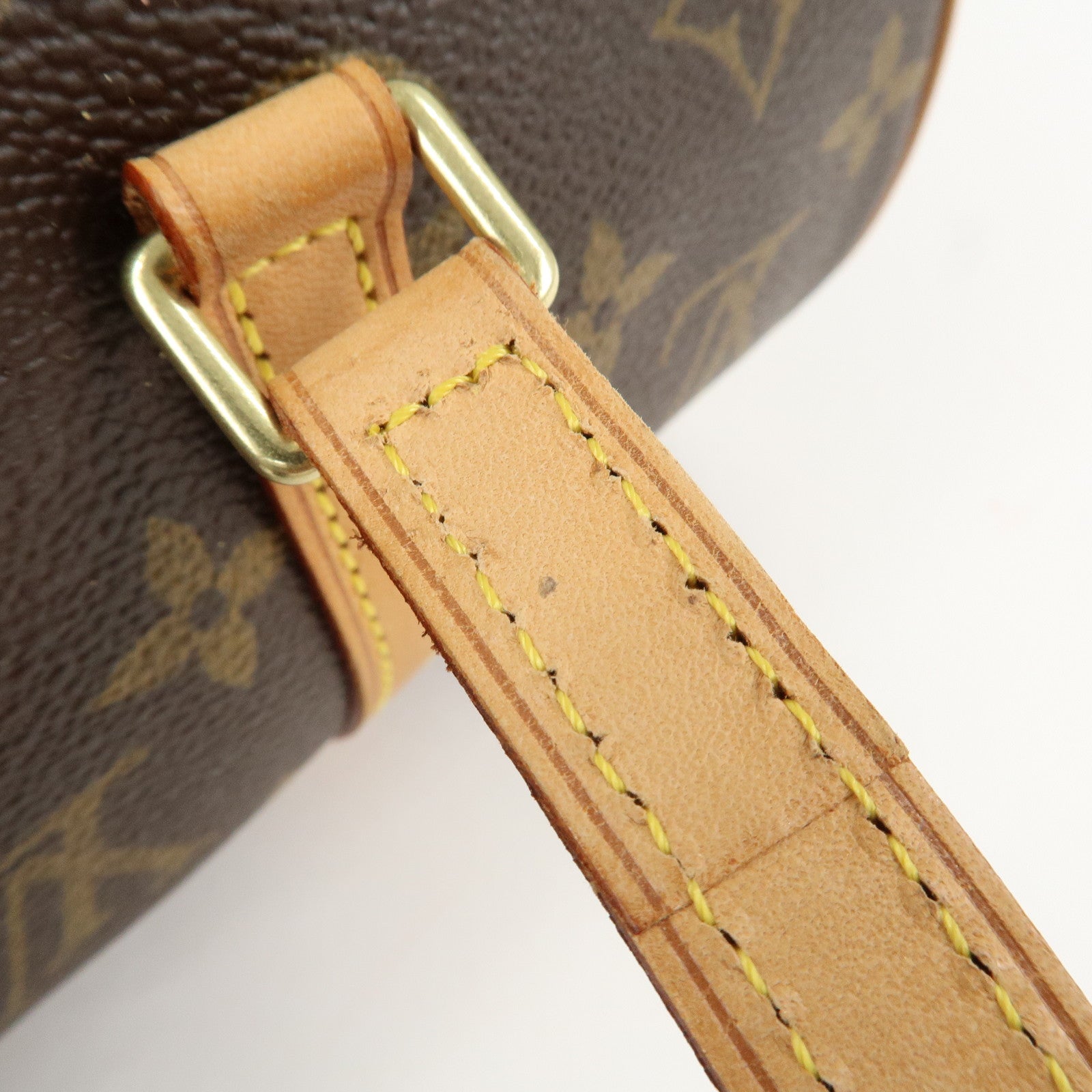 Louis Vuitton Monogram Papillon 30 Hand Bag New Style Brown M51385 Used