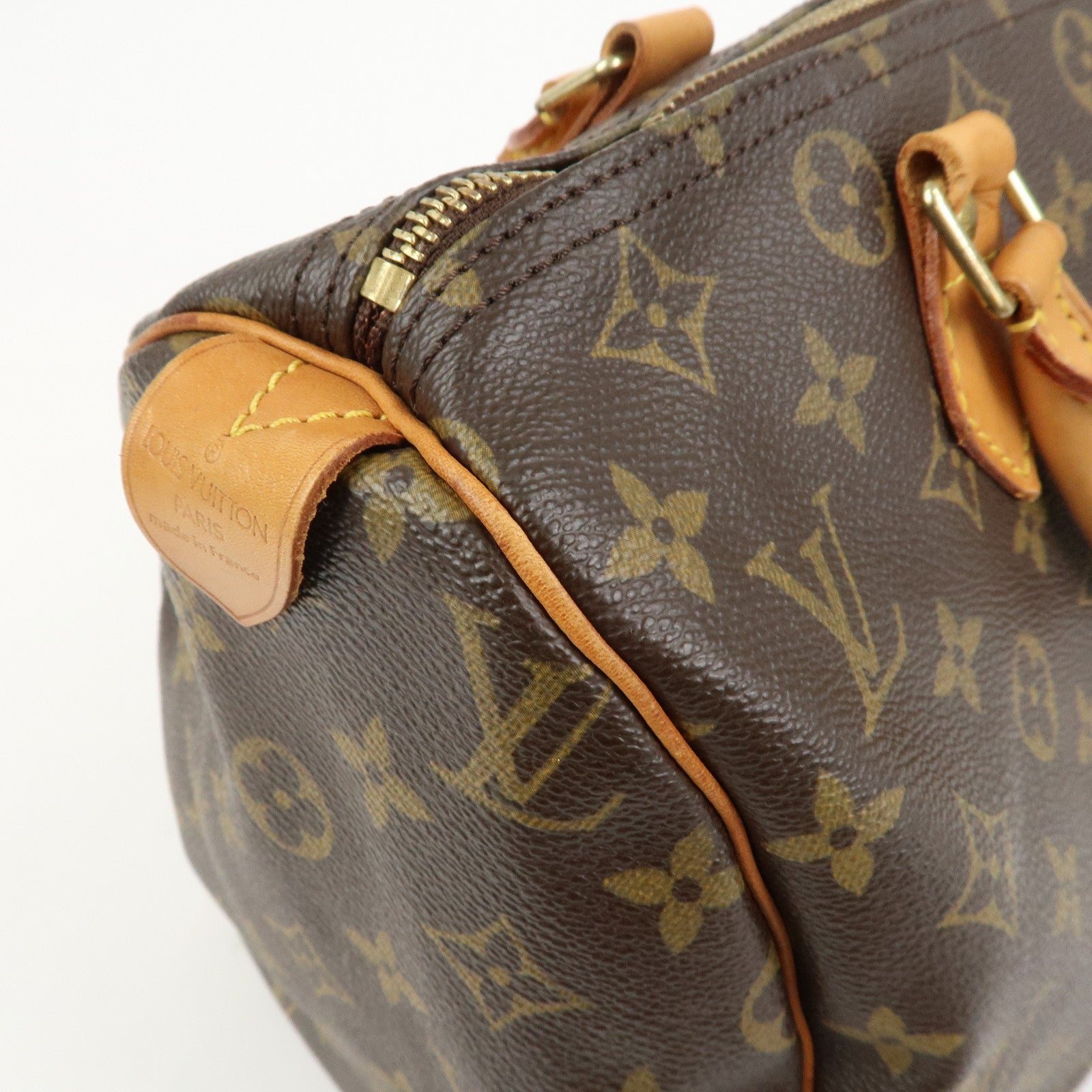 Louis Vuitton Monogram Speedy 30 Boston Bag Hand Bag Brown M41526