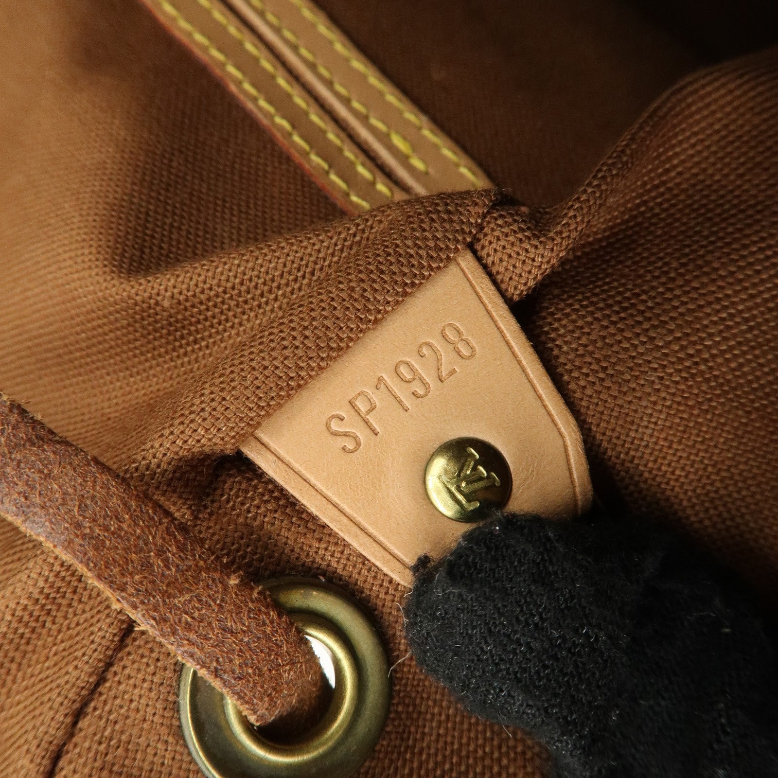 Louis Vuitton Monogram Montsouris MM Back Pack Brown M51136 Used