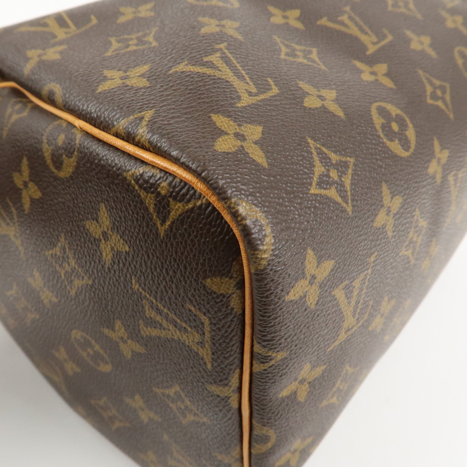 Louis Vuitton Monogram Speedy 30 Hand Bag Boston Bag M41526 Used
