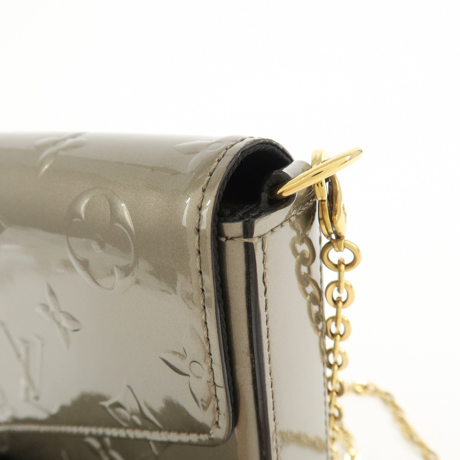 Louis Vuitton Monogram Vernis Leather Pochette Felicie M68648