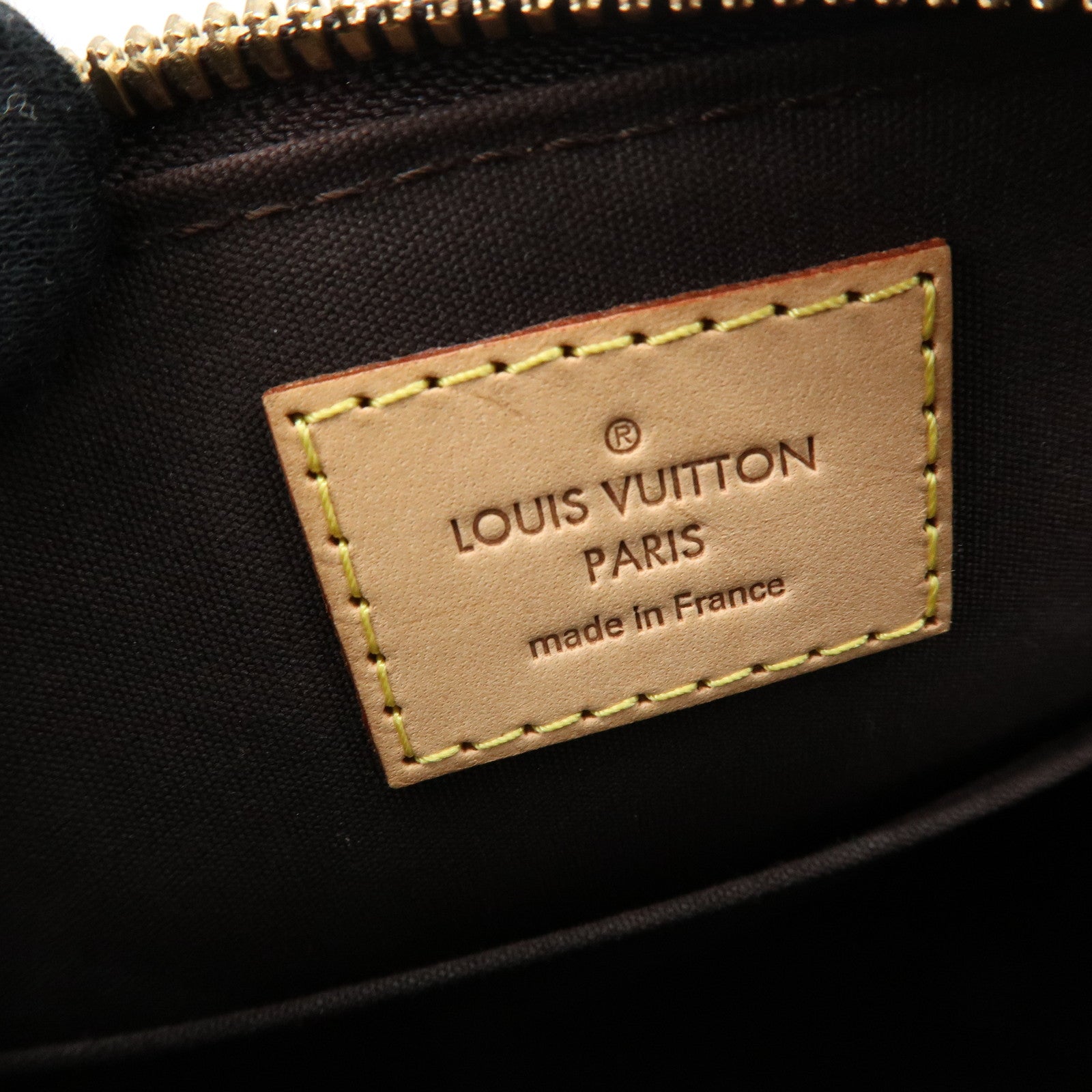 Louis Vuitton Monogram Vernis Alma BB 2Way Bag Amarante M91678